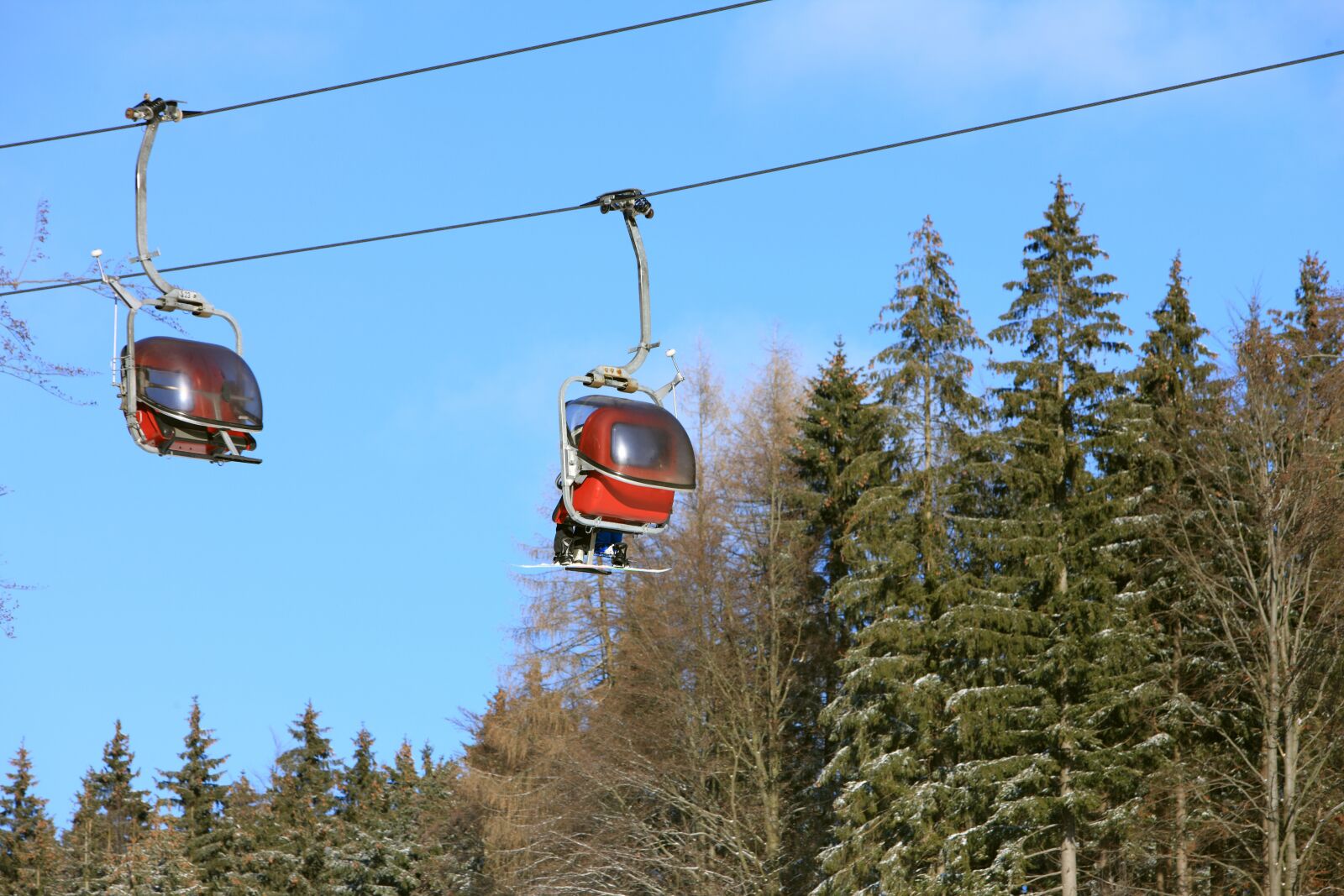 Canon EOS-1Ds Mark III sample photo. Ski lift, ski, skiing photography