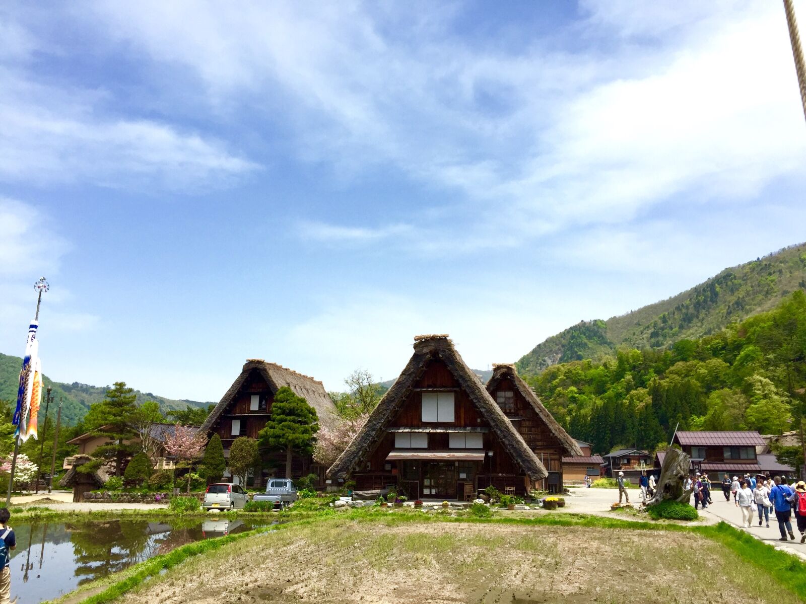 Apple iPhone 6 sample photo. Shirakawa go, old houses photography