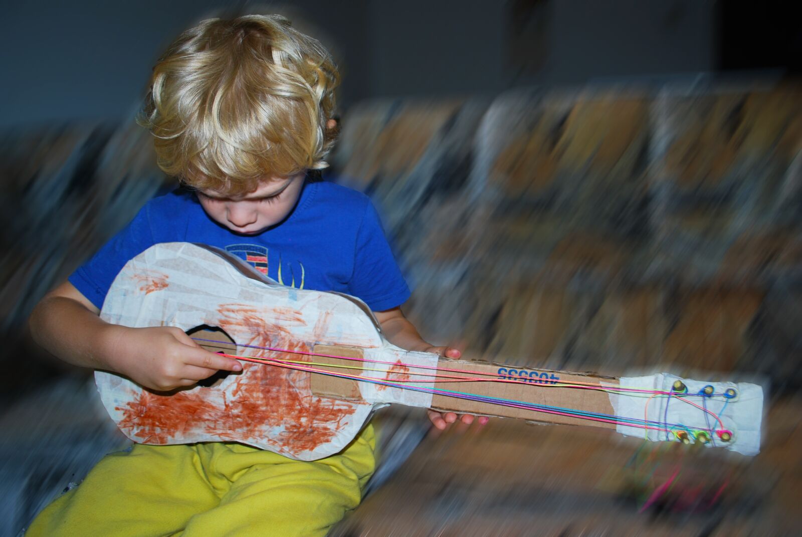 Nikon D60 sample photo. Boy, guitar, playing photography