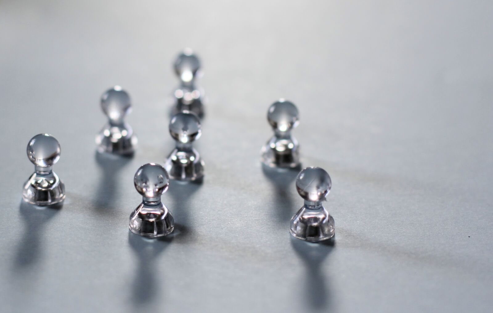 Canon EOS 60D + Canon EF 50mm F1.4 USM sample photo. Magnets, transparent, arrange photography