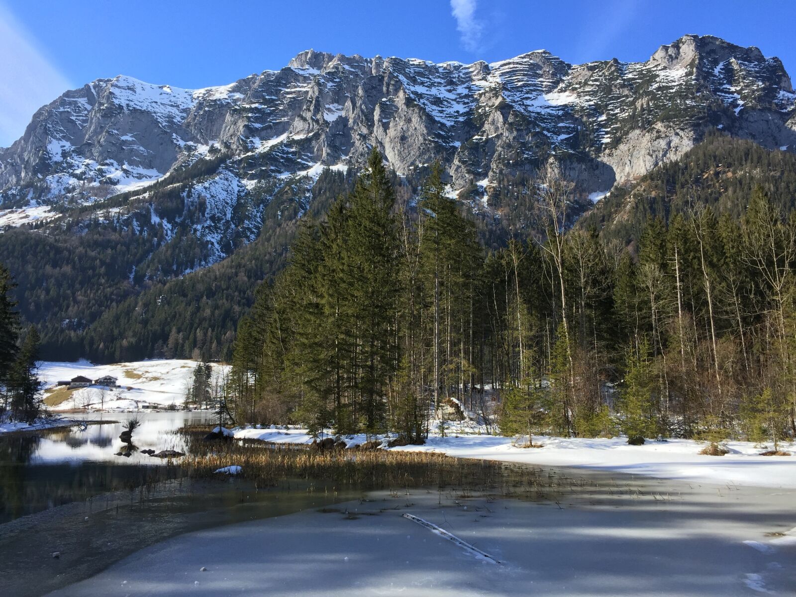 iPhone 6 Plus back camera 4.15mm f/2.2 sample photo. Hintersee, lake, berchtesgaden photography