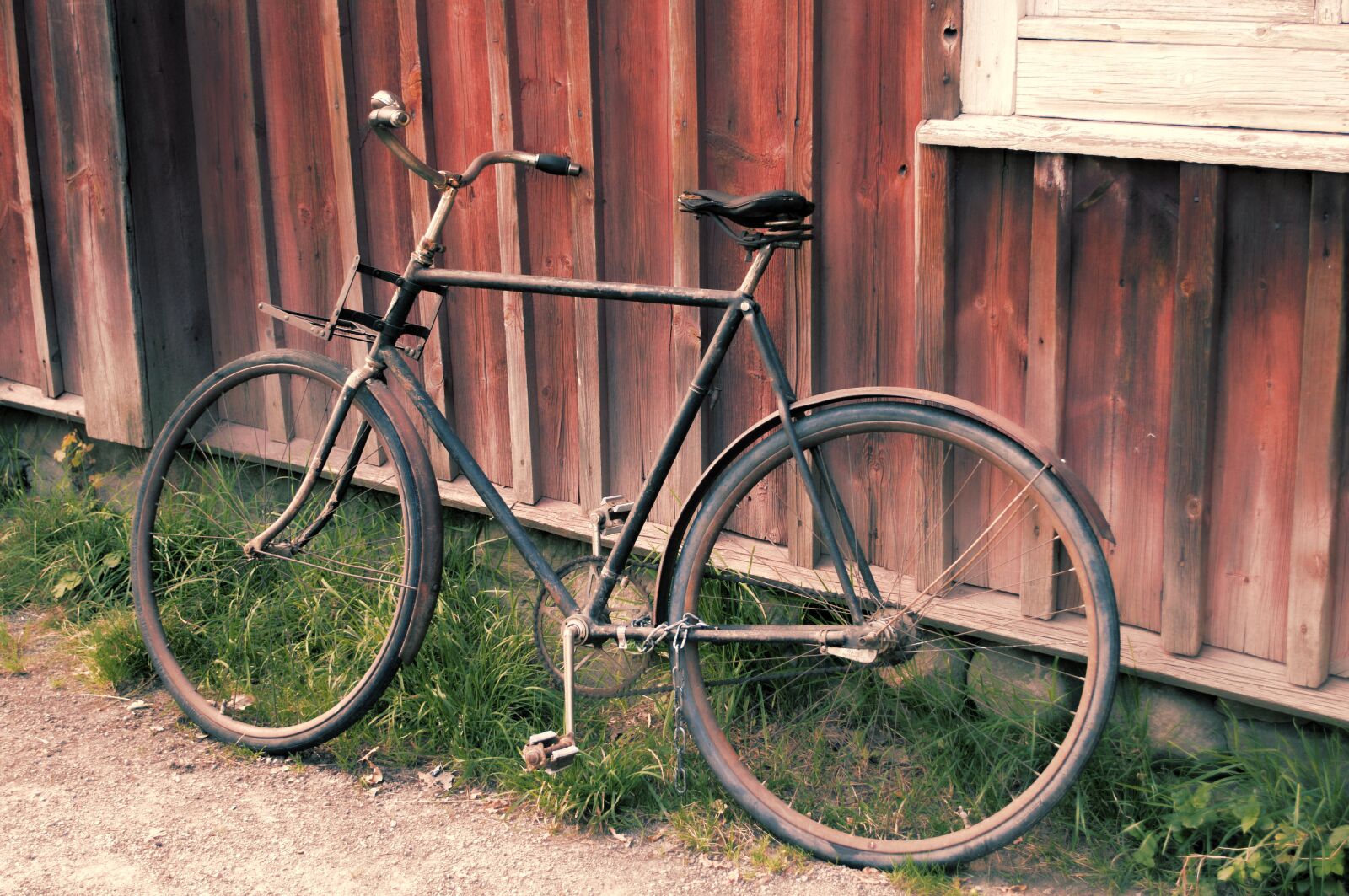 Nikon D5000 sample photo. Old, bicycle, bike photography