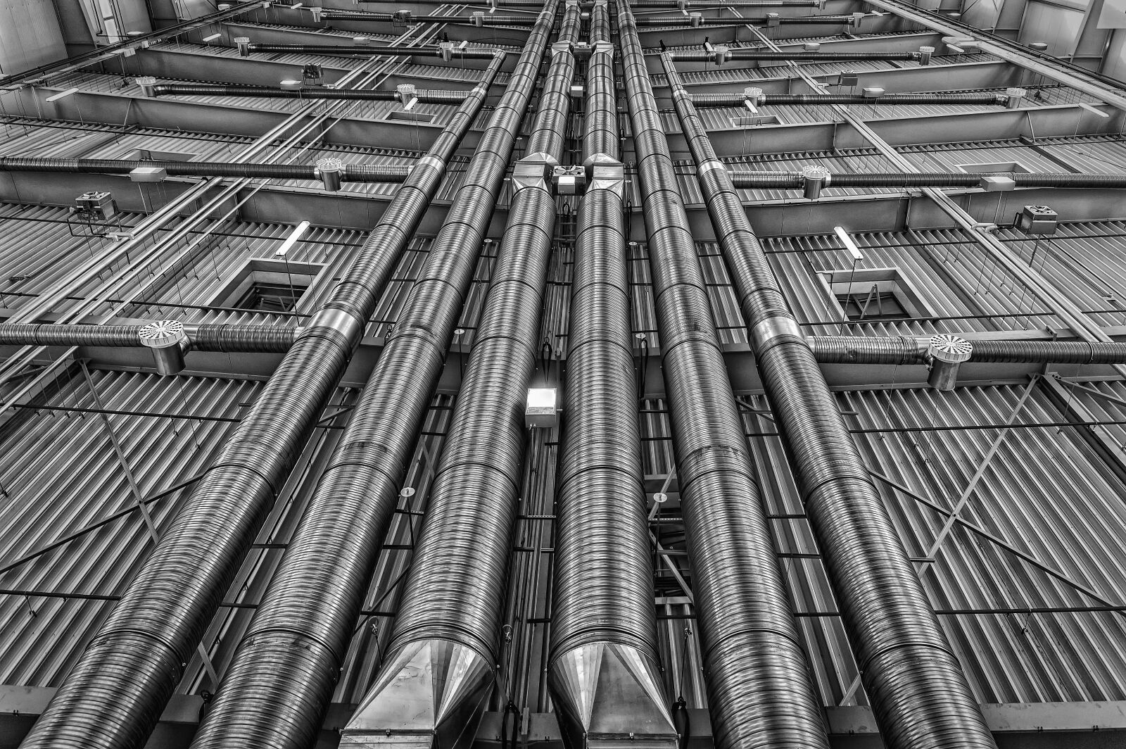 Nikon Z6 sample photo. Pipes, lines, ventilation photography