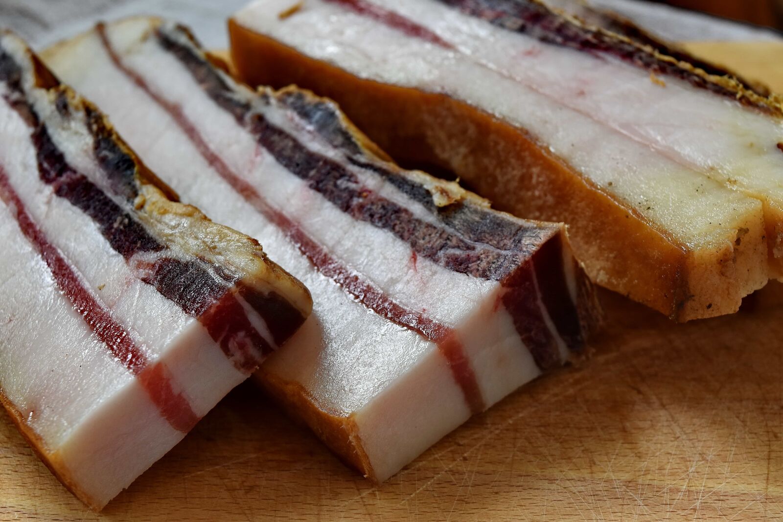 Nikon D5500 sample photo. Bacon, cholesterol, fat, pork photography