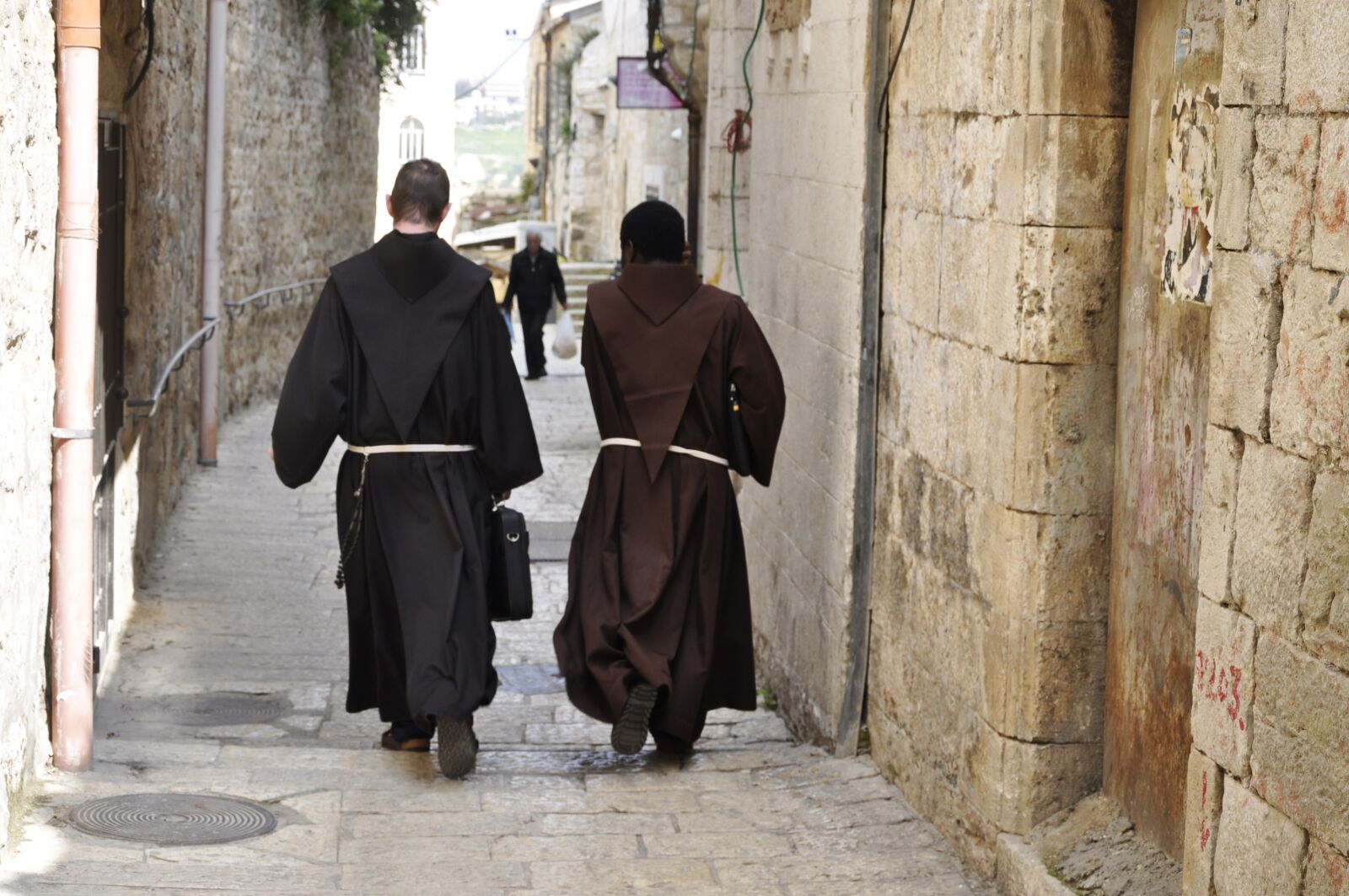 Nikon D5000 sample photo. Priests, monks, robes photography