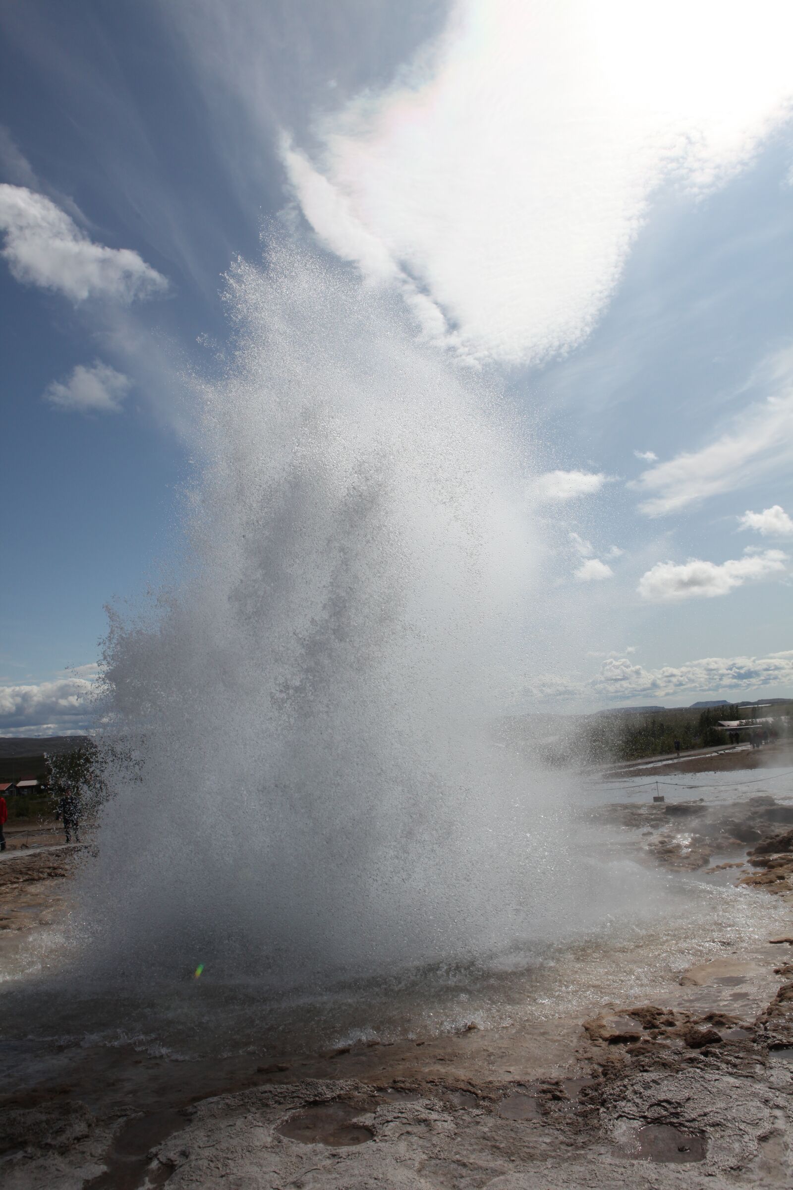 Canon EOS 5D Mark II sample photo. Iceland, geyser, landscape photography