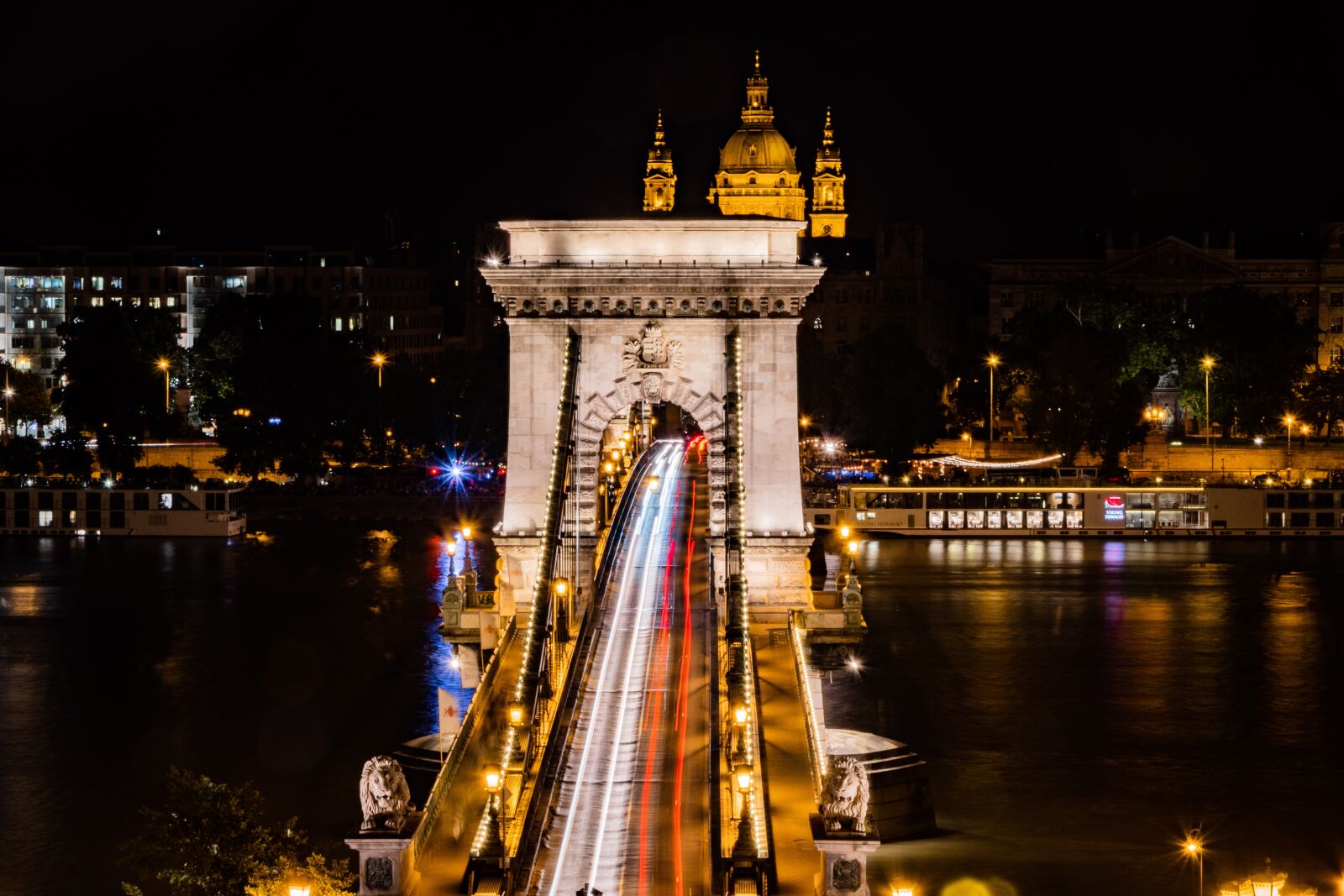 Nikon D7500 sample photo. Chain bridge, budapest, danube photography