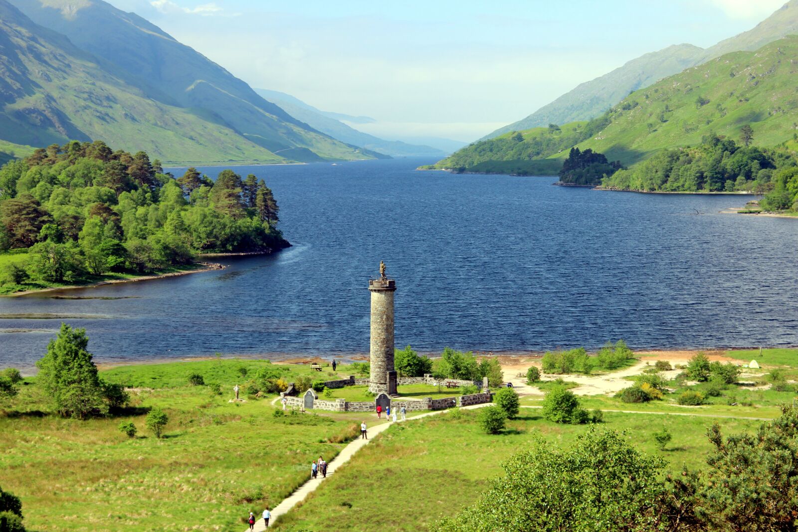 Canon EOS 600D (Rebel EOS T3i / EOS Kiss X5) sample photo. Glenfinnan monument, places of photography