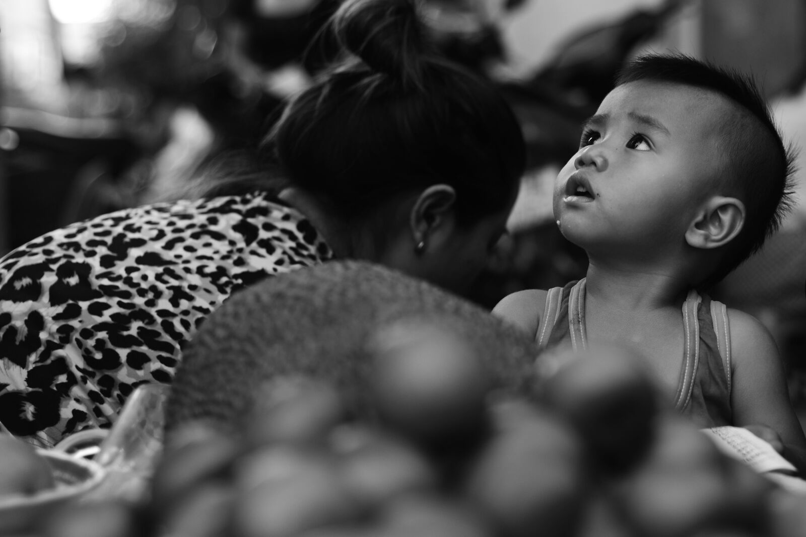 Nikon D800 sample photo. Child, black and white photography