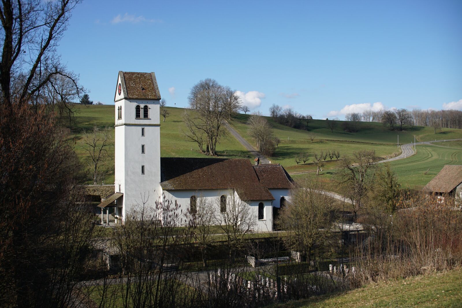 Sony ILCA-77M2 sample photo. Church, bözberg, aargau photography