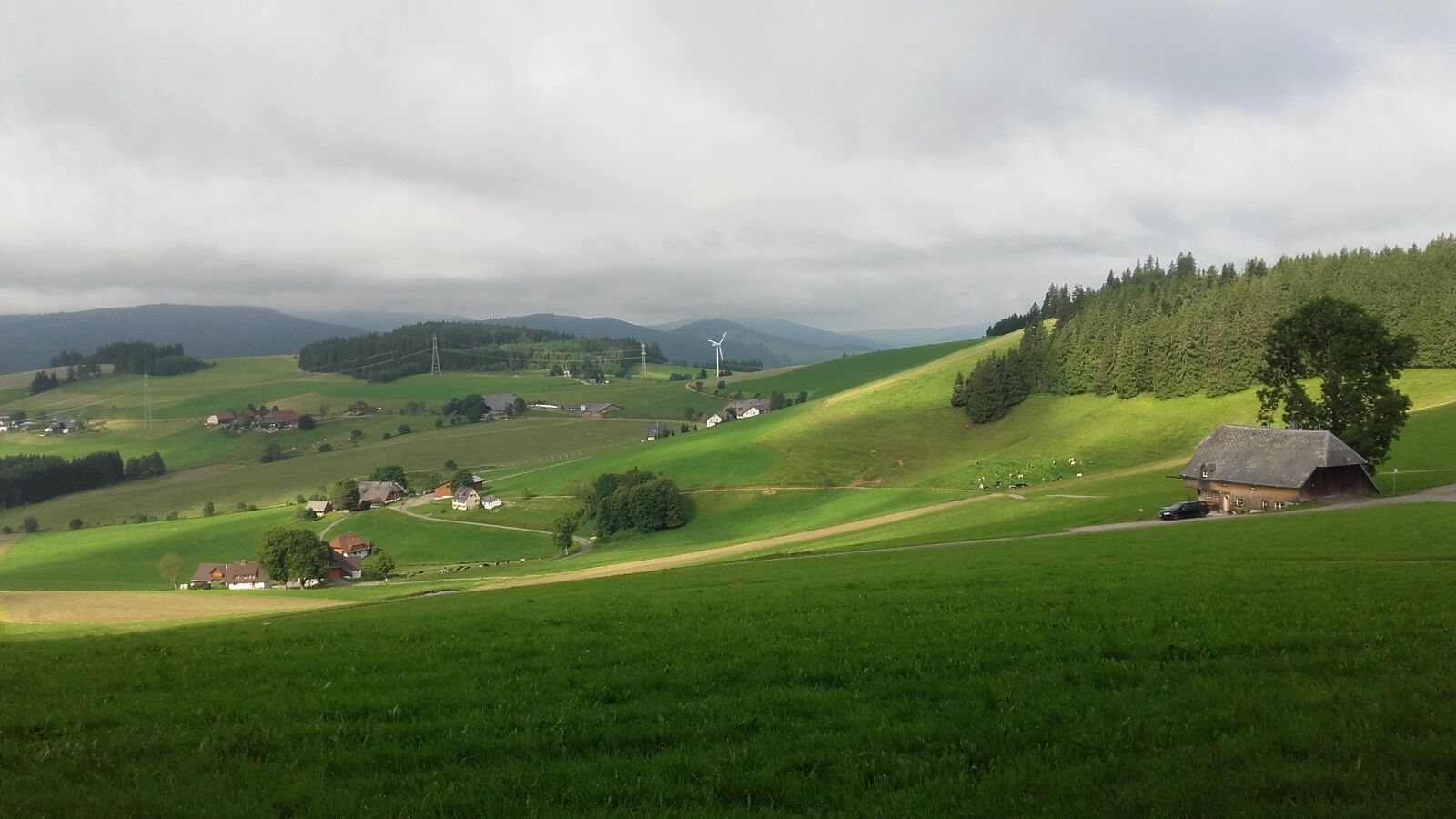 Samsung Galaxy Grand Prime sample photo. Landscape, meadow, mountains photography