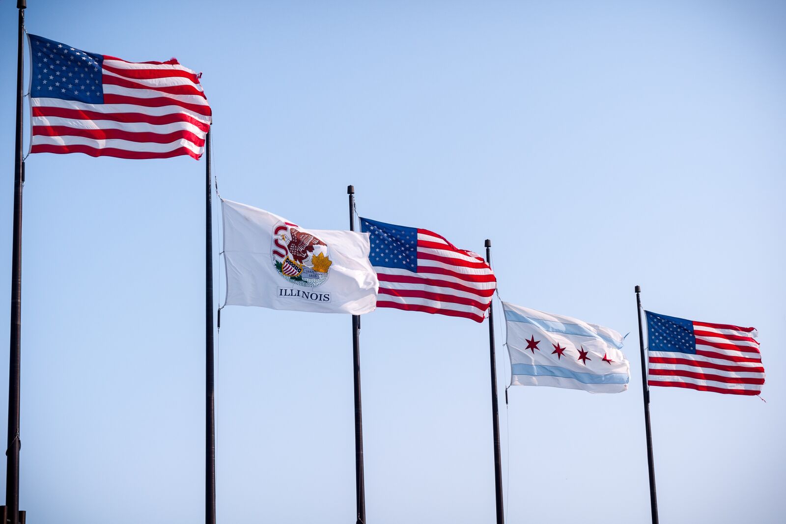 Nikon D90 sample photo. United states flag, national photography