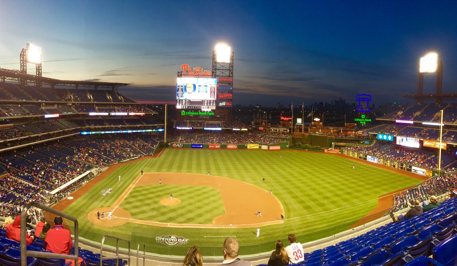 Apple iPhone 6 sample photo. Baseball, sports field, stadium photography