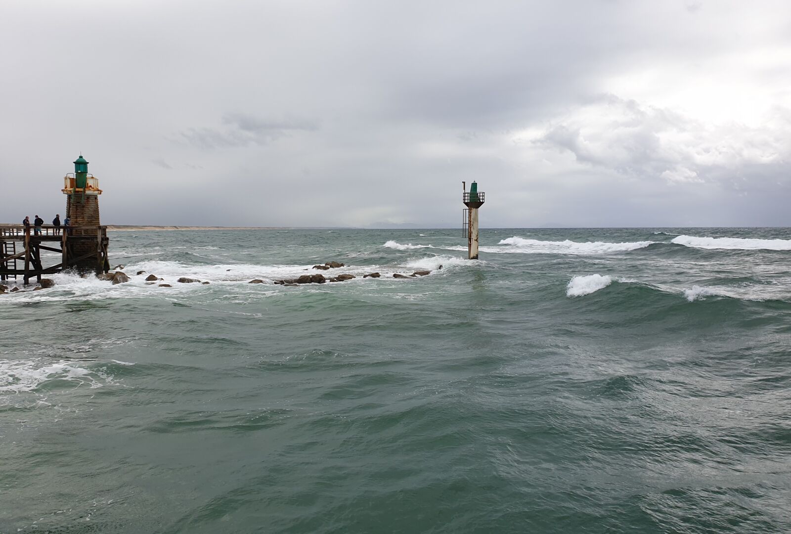 Samsung Galaxy S9+ sample photo. Capbreton, port, entrance photography