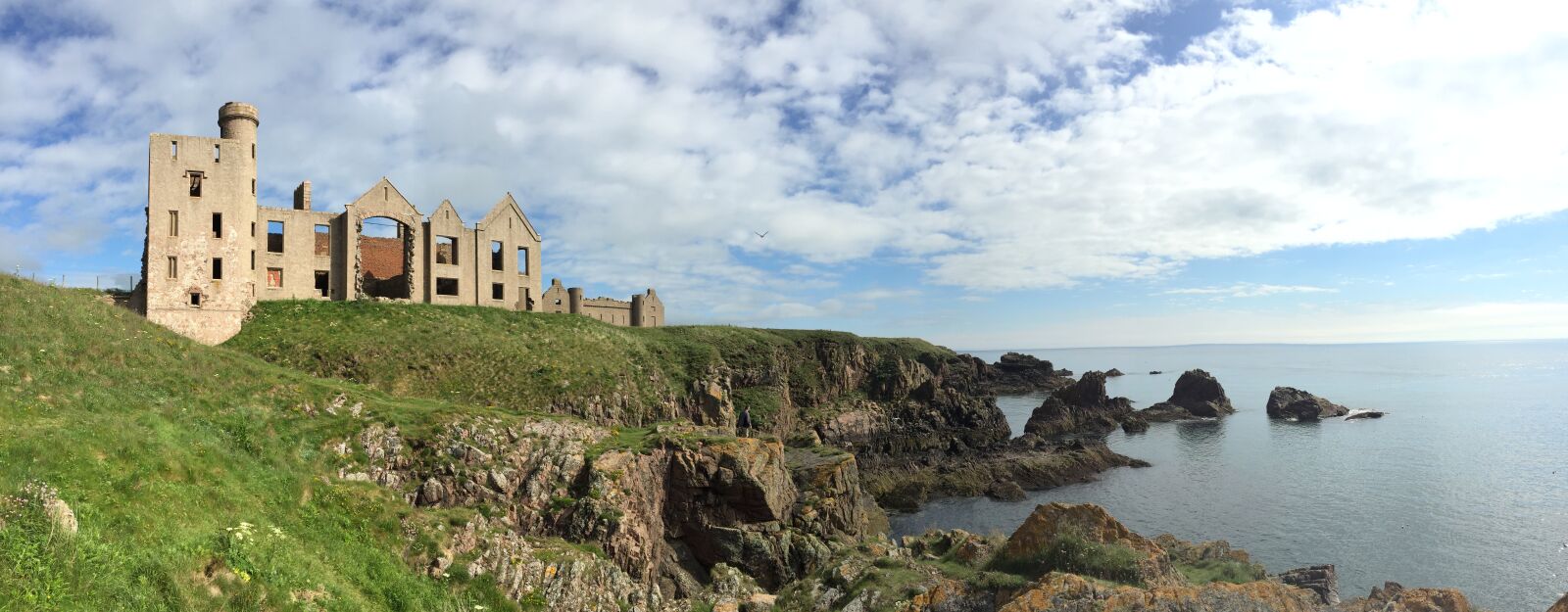 Apple iPhone 6 sample photo. New slains castle, scotland photography