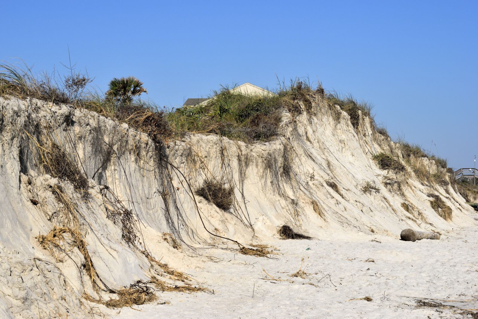 Nikon D3300 sample photo. Hurricane matthew, beach erosion photography
