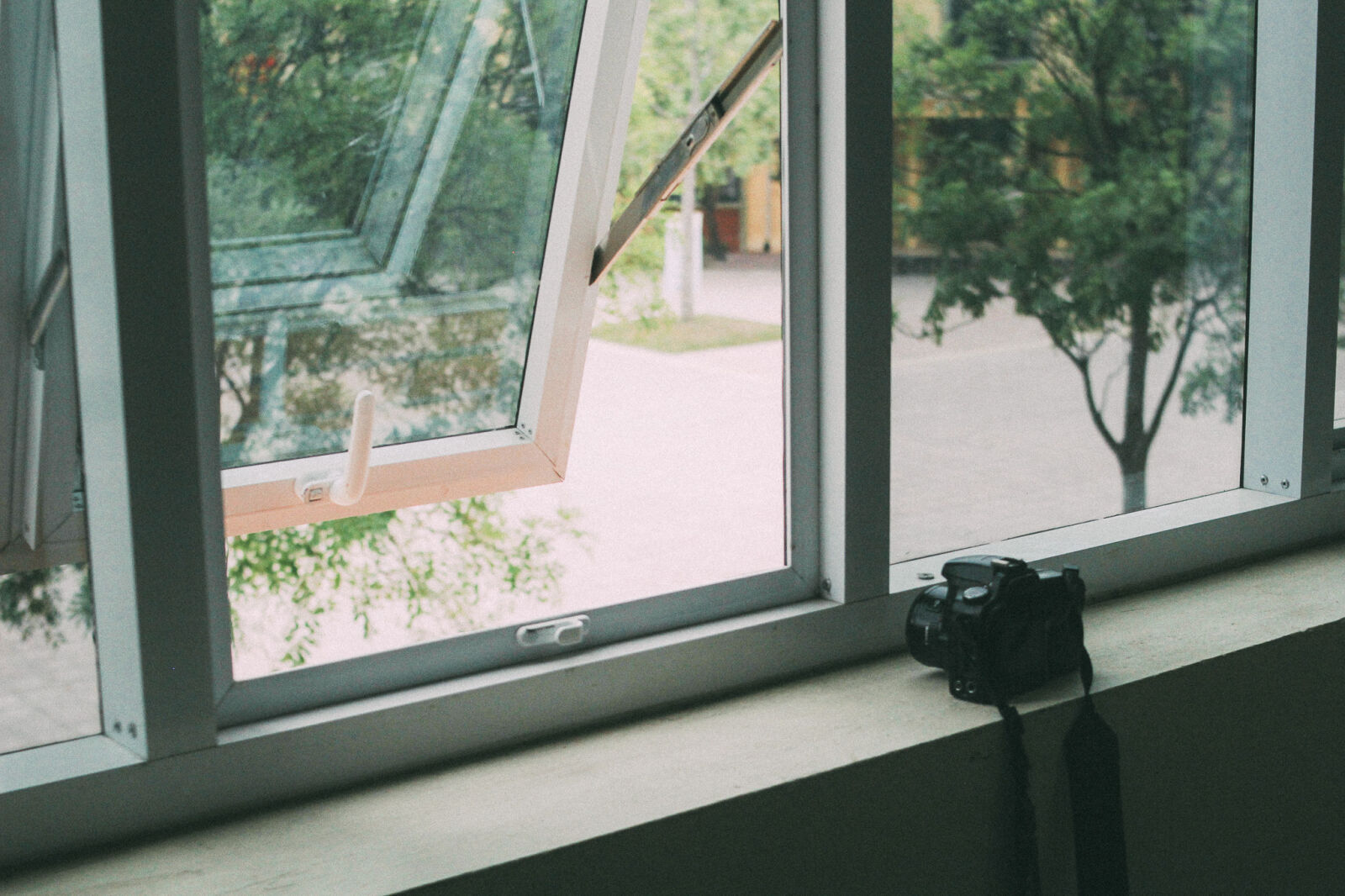 Canon EOS 60D sample photo. Camera, deep, look, window photography