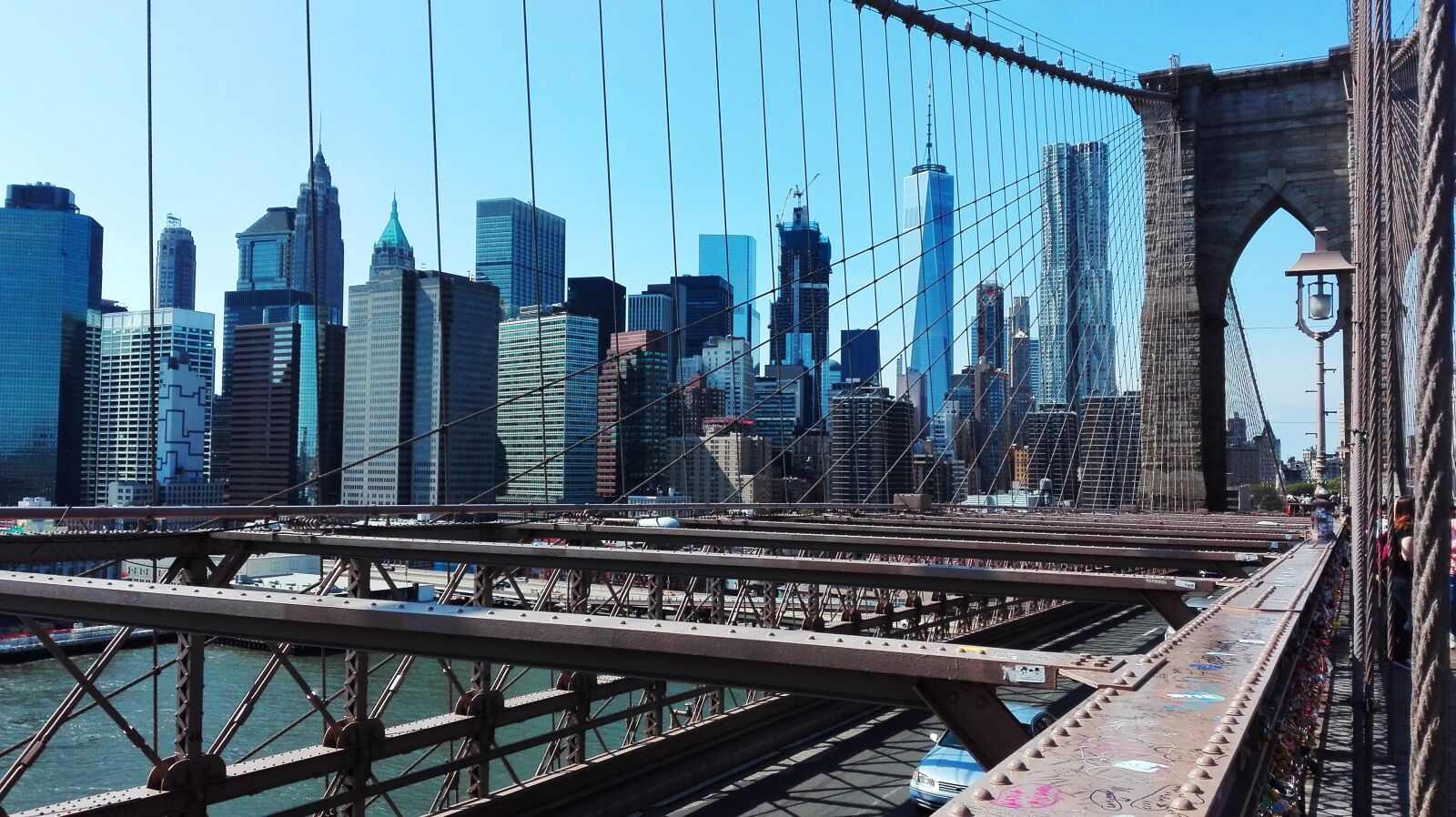 HUAWEI P8 Lite sample photo. New york, brooklyn, bridge photography