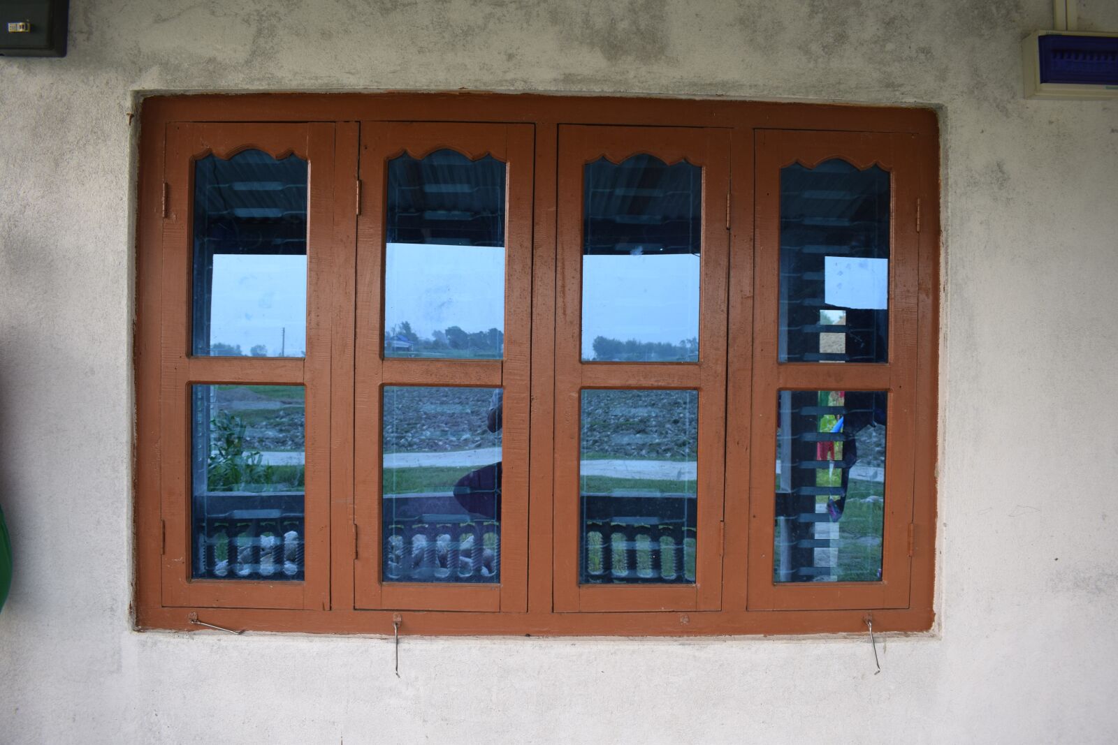 Nikon D5300 sample photo. Glass, window, wooden window photography
