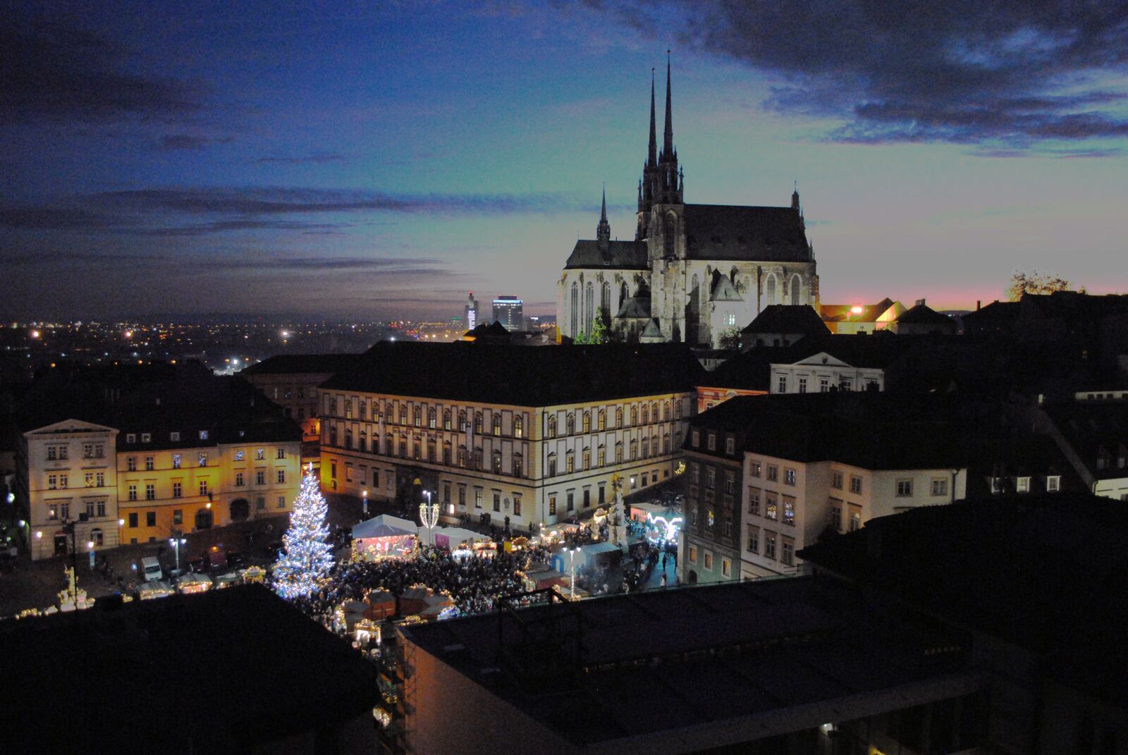 Nikon D3000 sample photo. Brno, czech, city photography