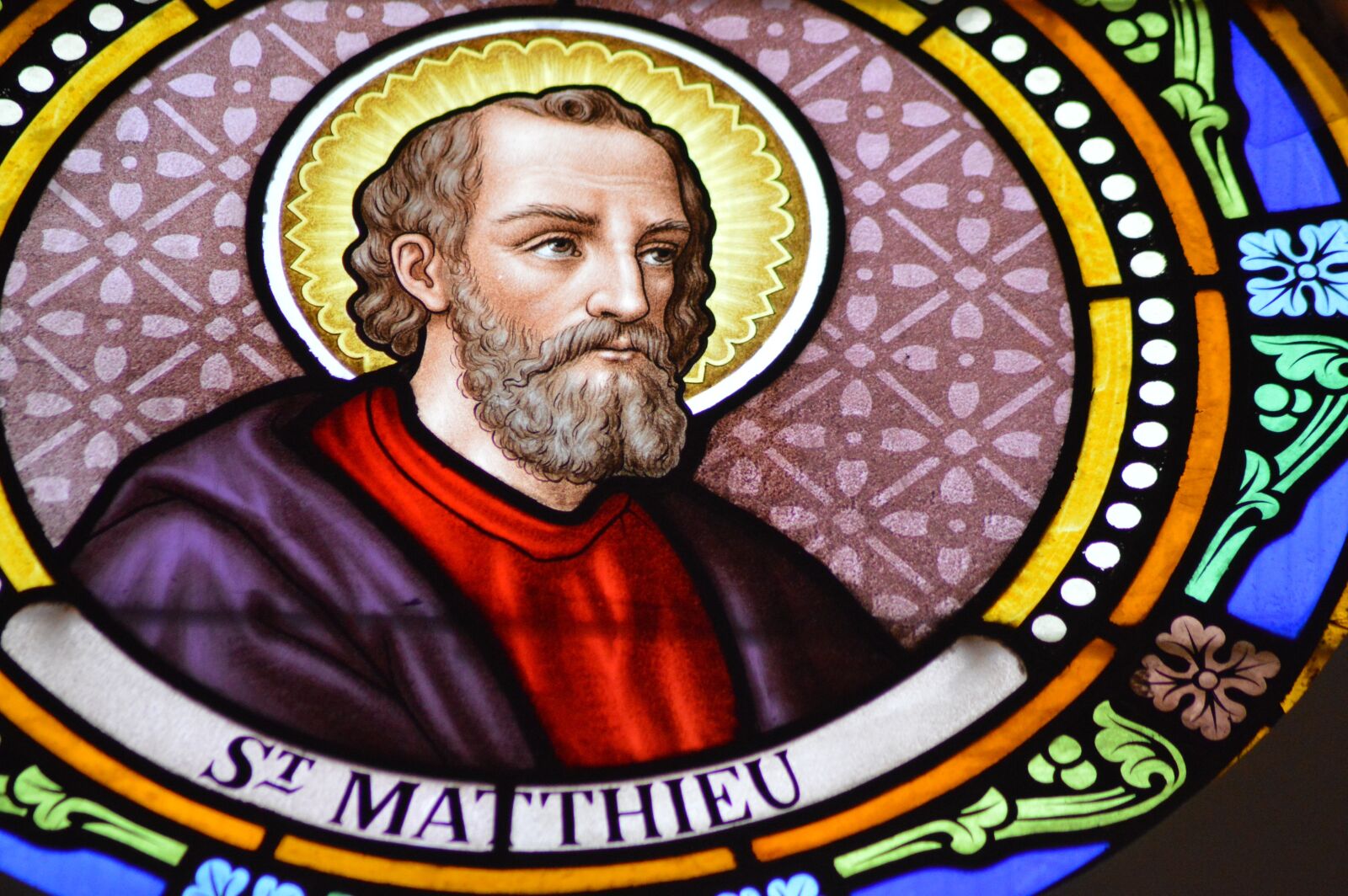 Nikon D3200 sample photo. Stained glass, window, church photography