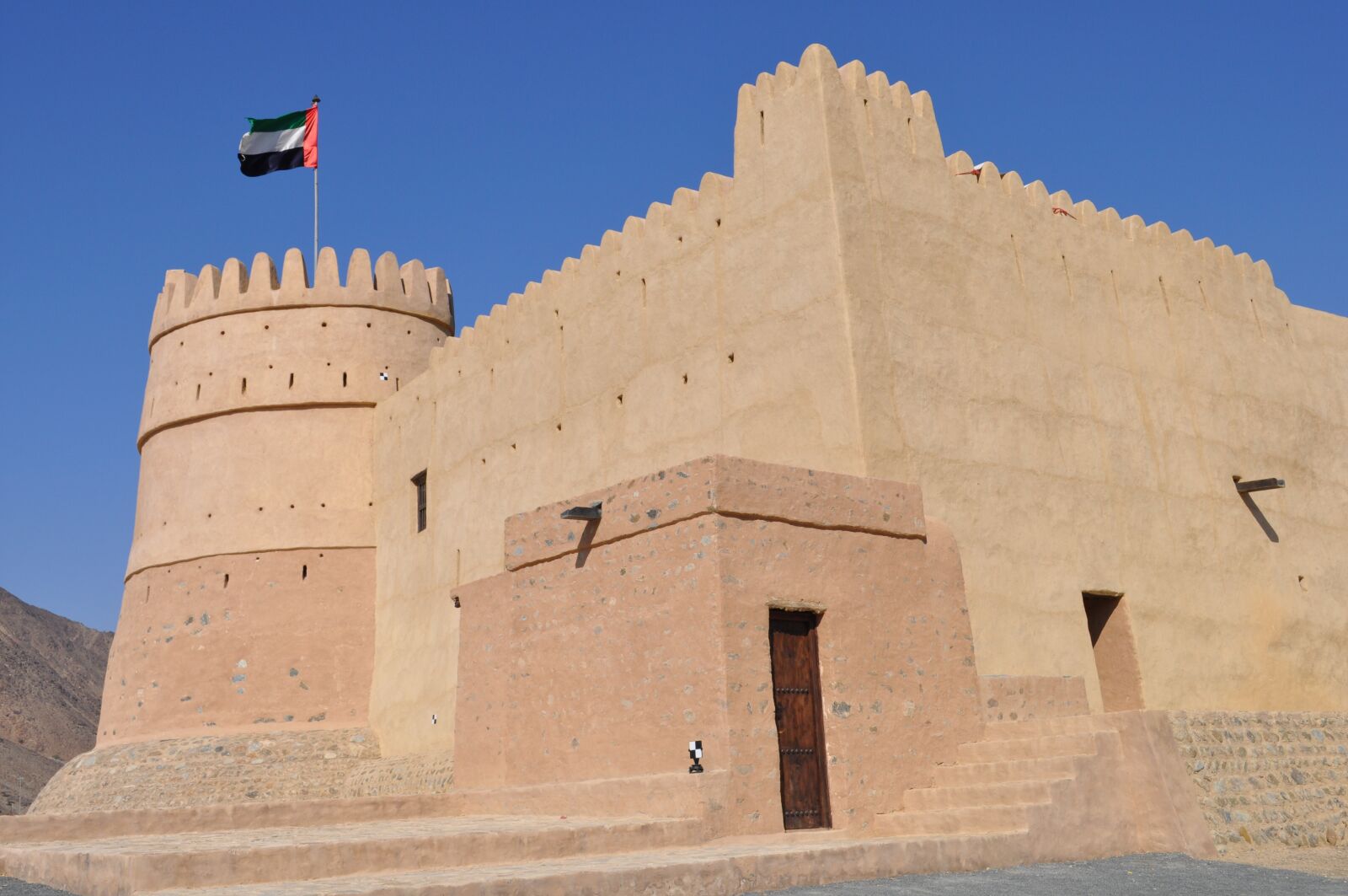 Nikon D5000 sample photo. Fort, uae, castle photography