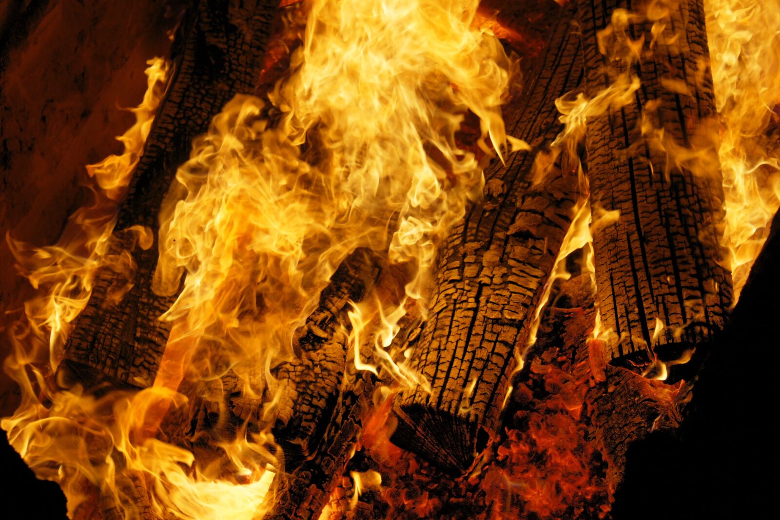 Sony Alpha DSLR-A500 sample photo. Fire, campfire, warm photography