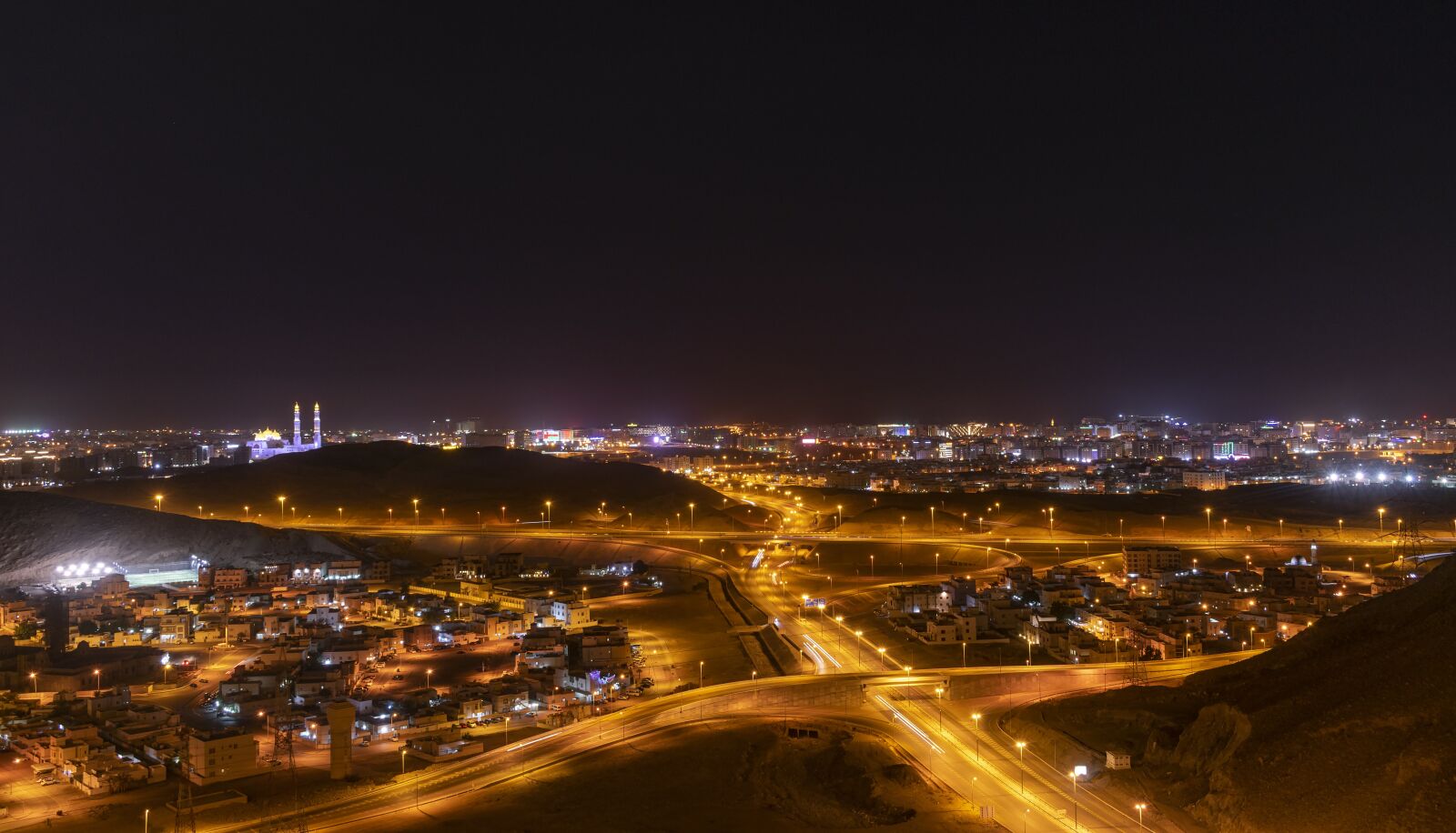 Nikon D3300 sample photo. Night, road, track photography