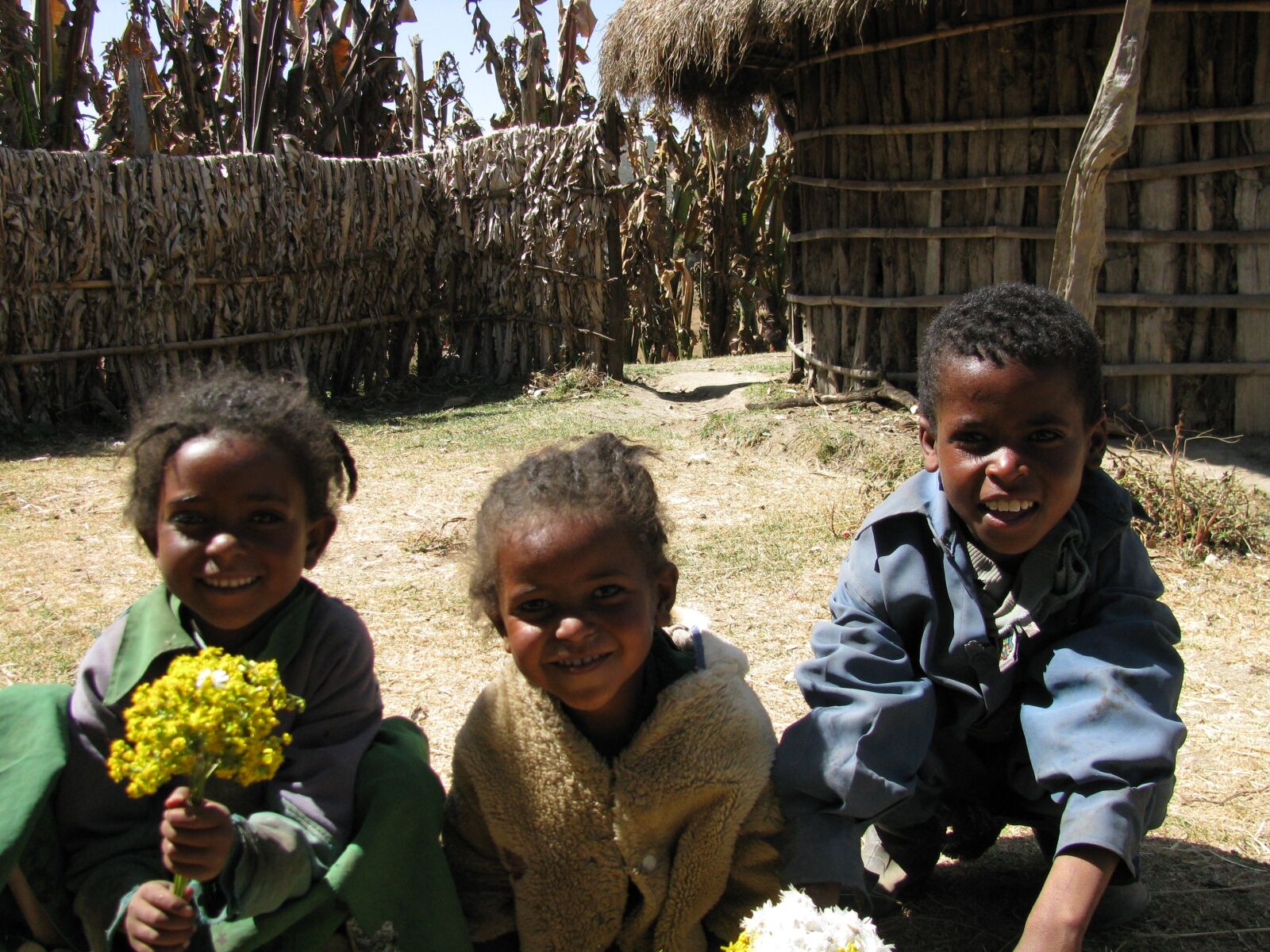 Canon POWERSHOT SX100 IS sample photo. Children, africa, ethiopia village photography