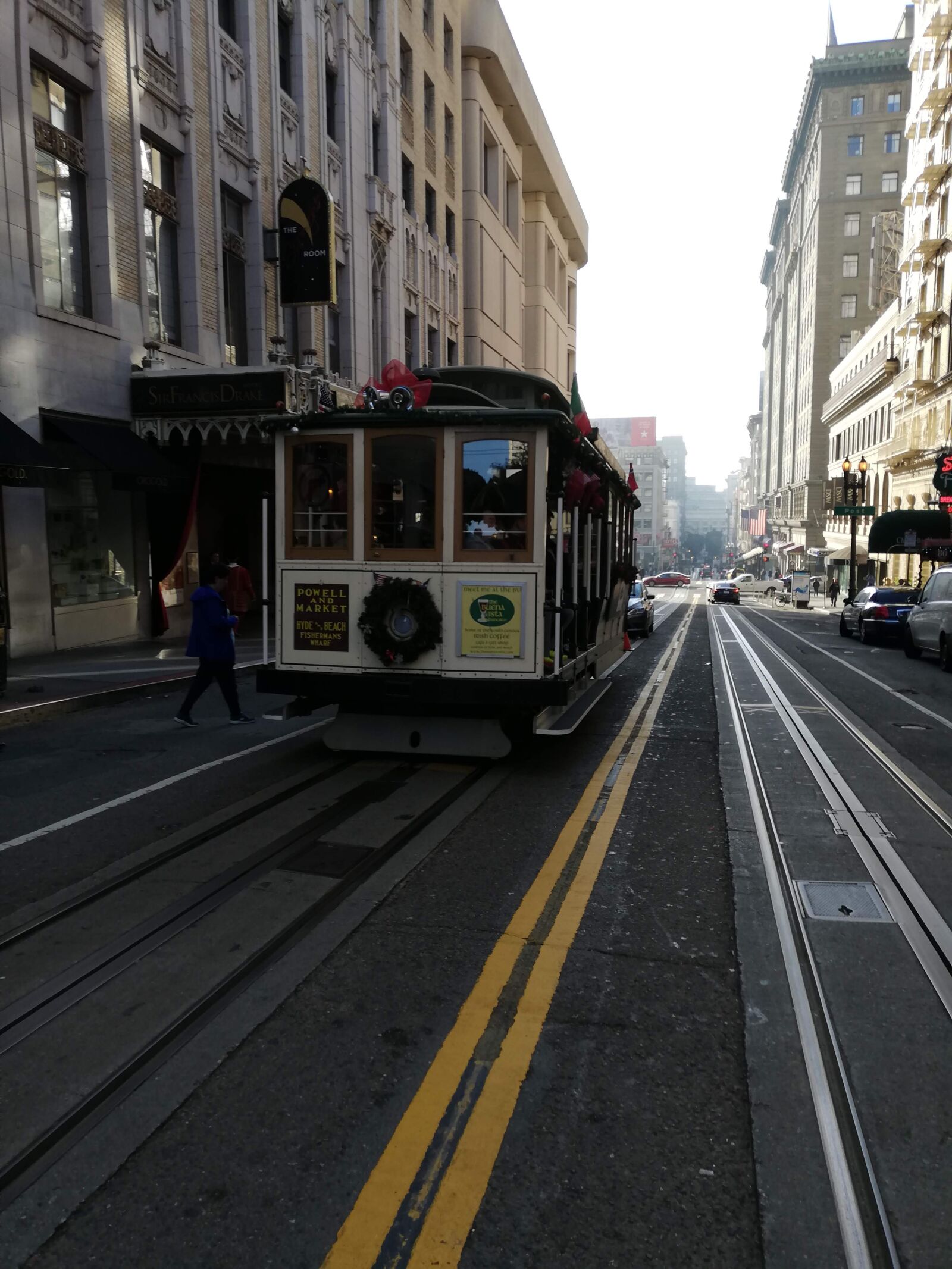 HUAWEI P20 lite sample photo. Cable car, san francisco photography