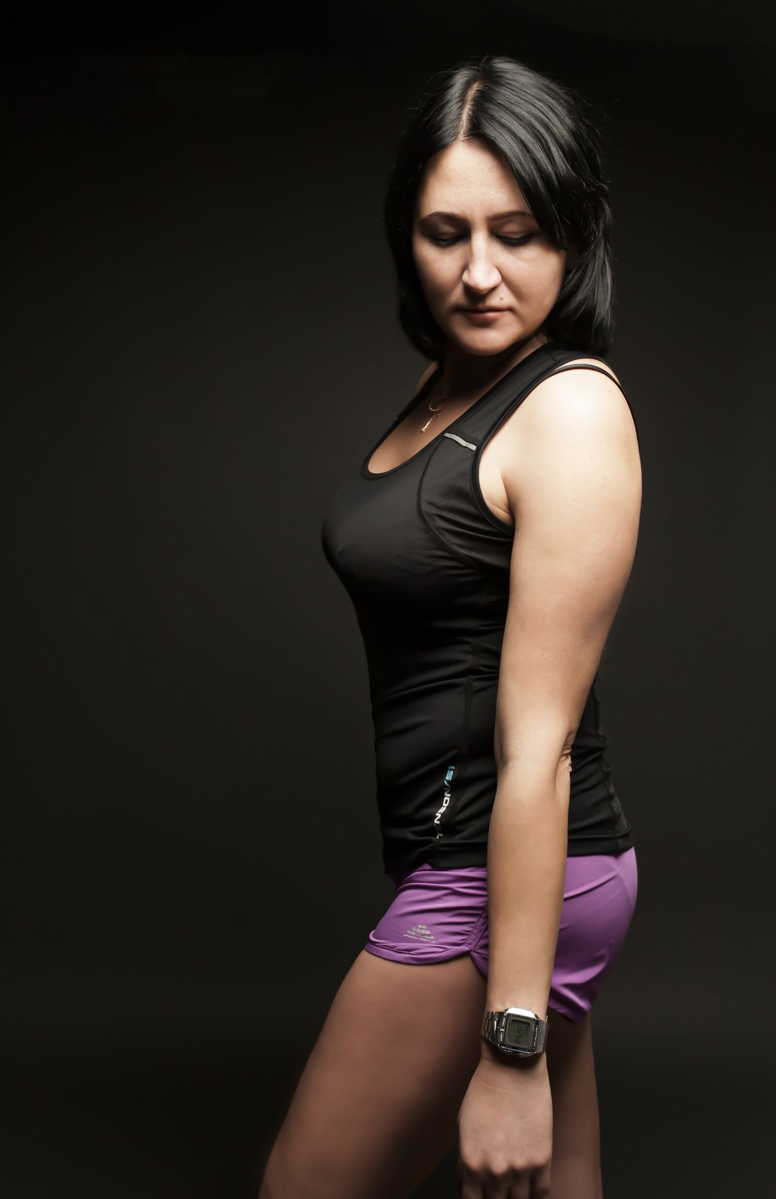 Canon EOS 5D Mark II sample photo. Girl, brunette, portrait photography