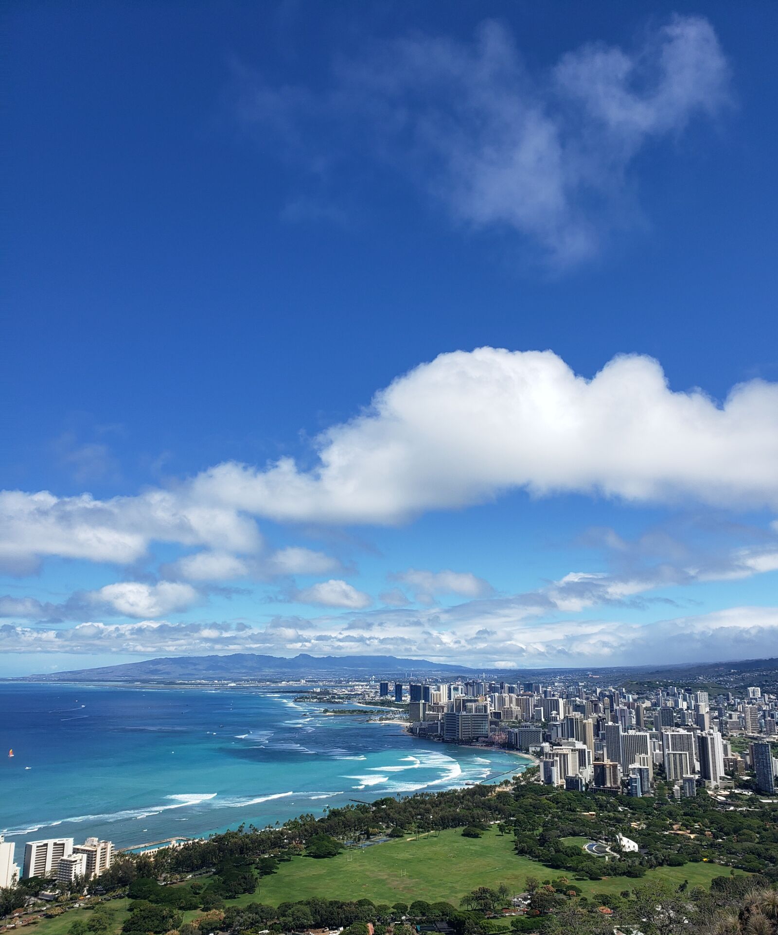 Samsung Galaxy S9+ sample photo. Hawaii, diamond head, hiking photography