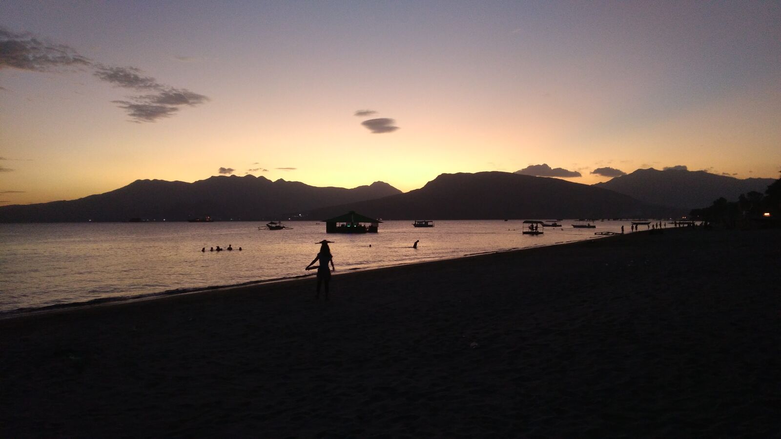 ASUS X00ID sample photo. Dusk, sunset, bay photography
