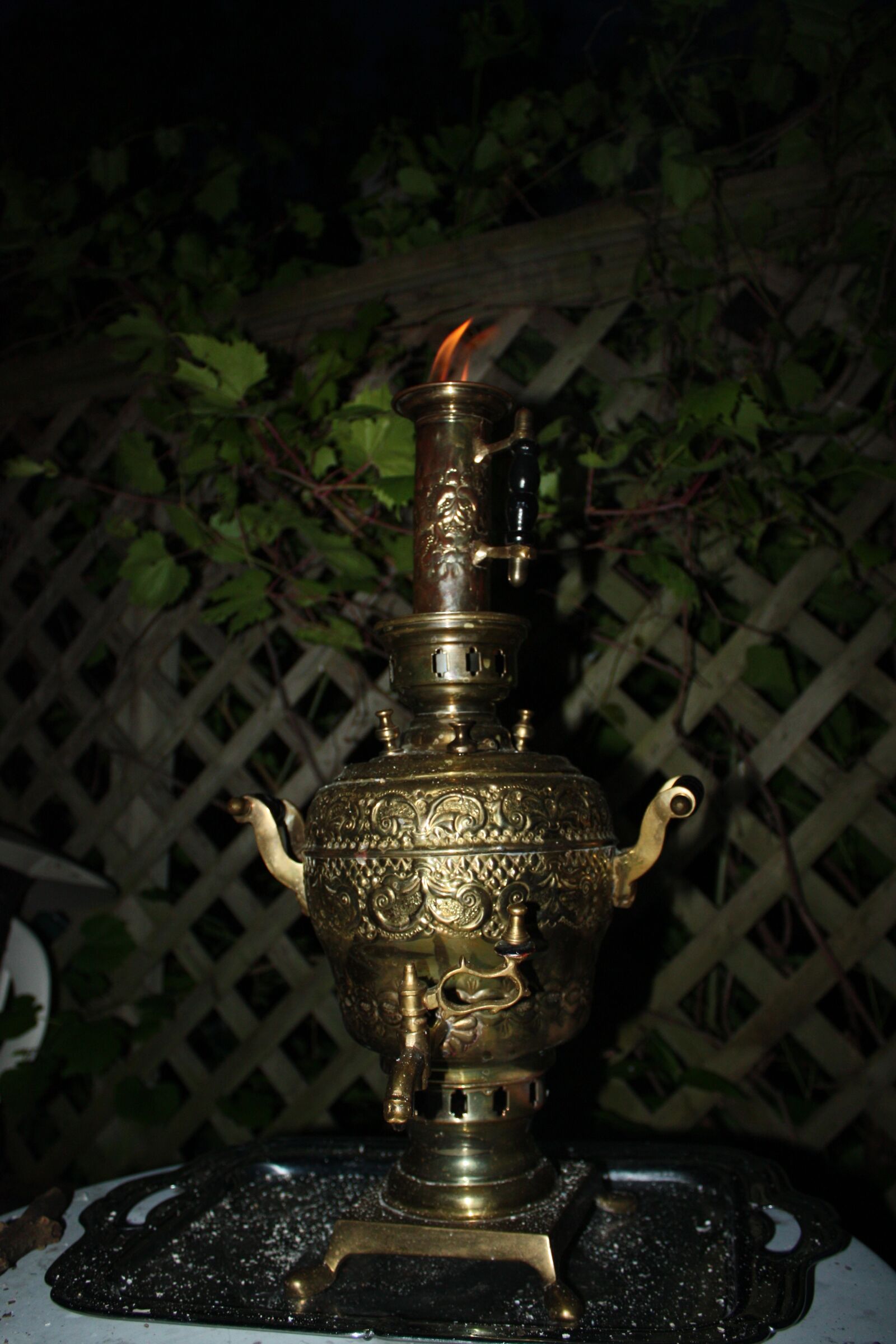 Canon EOS 450D (EOS Rebel XSi / EOS Kiss X2) sample photo. Samovar, tea, ogron′ photography