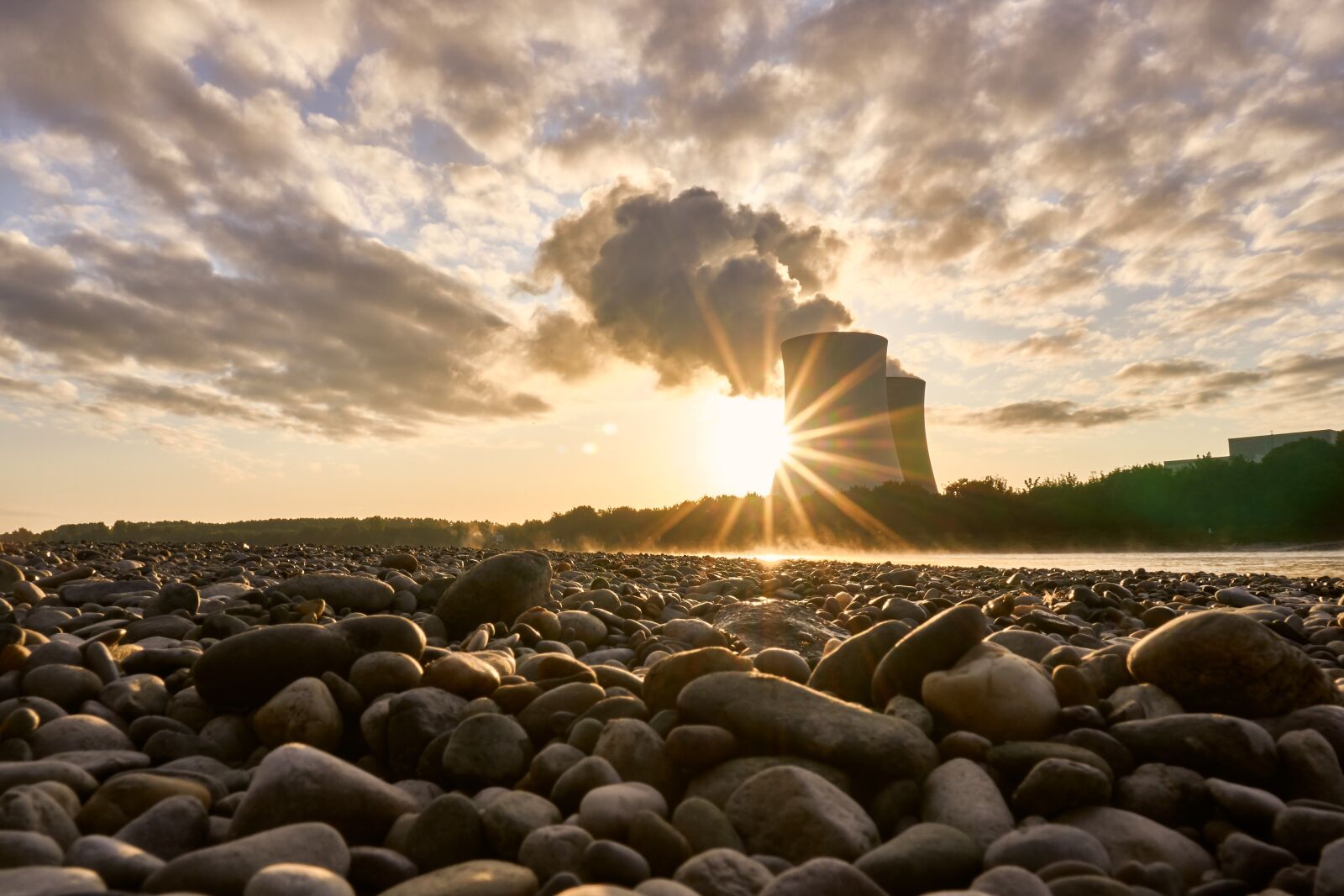 Sony a6400 sample photo. Nuclear power plant, cooling photography