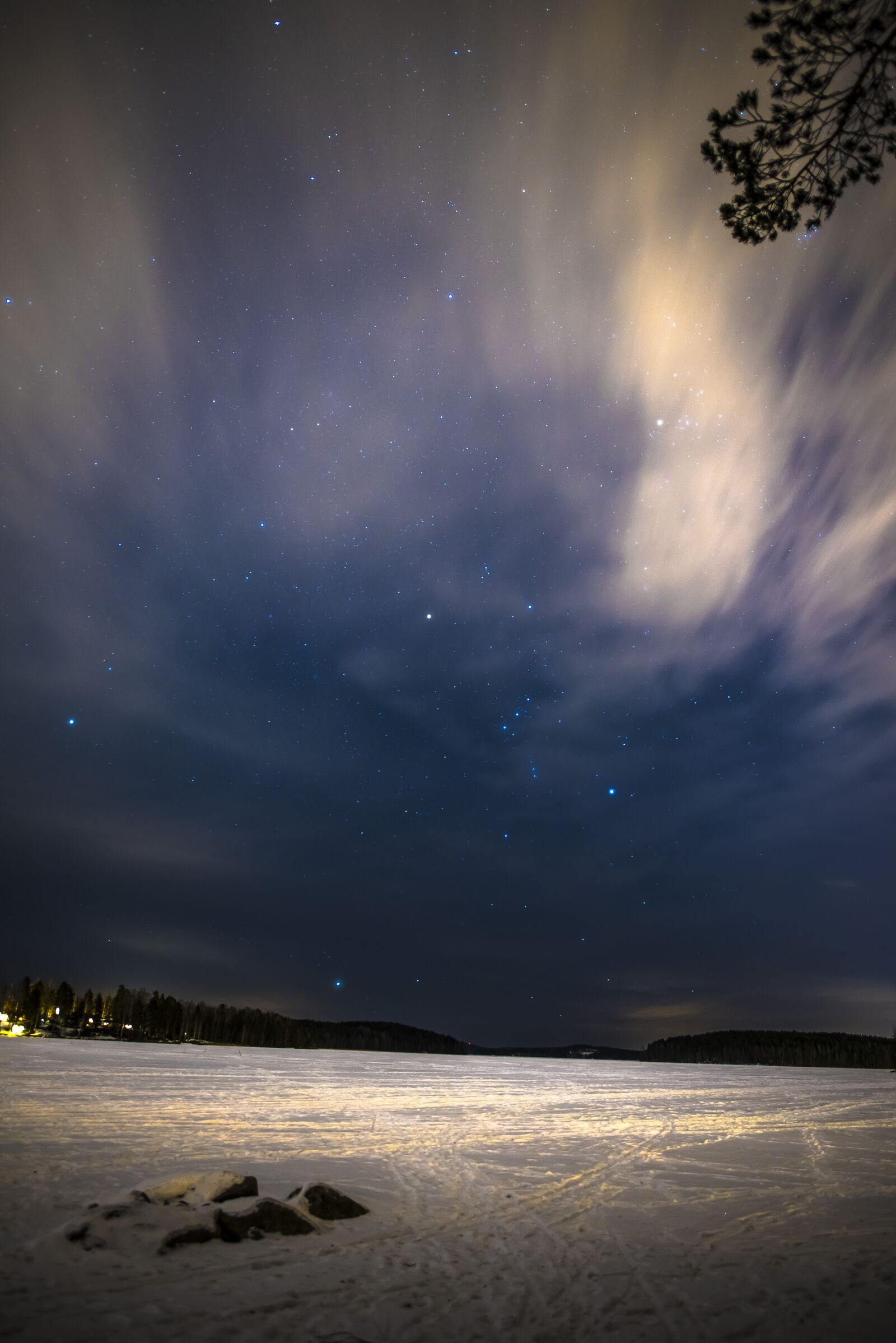 Nikon D750 sample photo. Star, landscape, winter photography