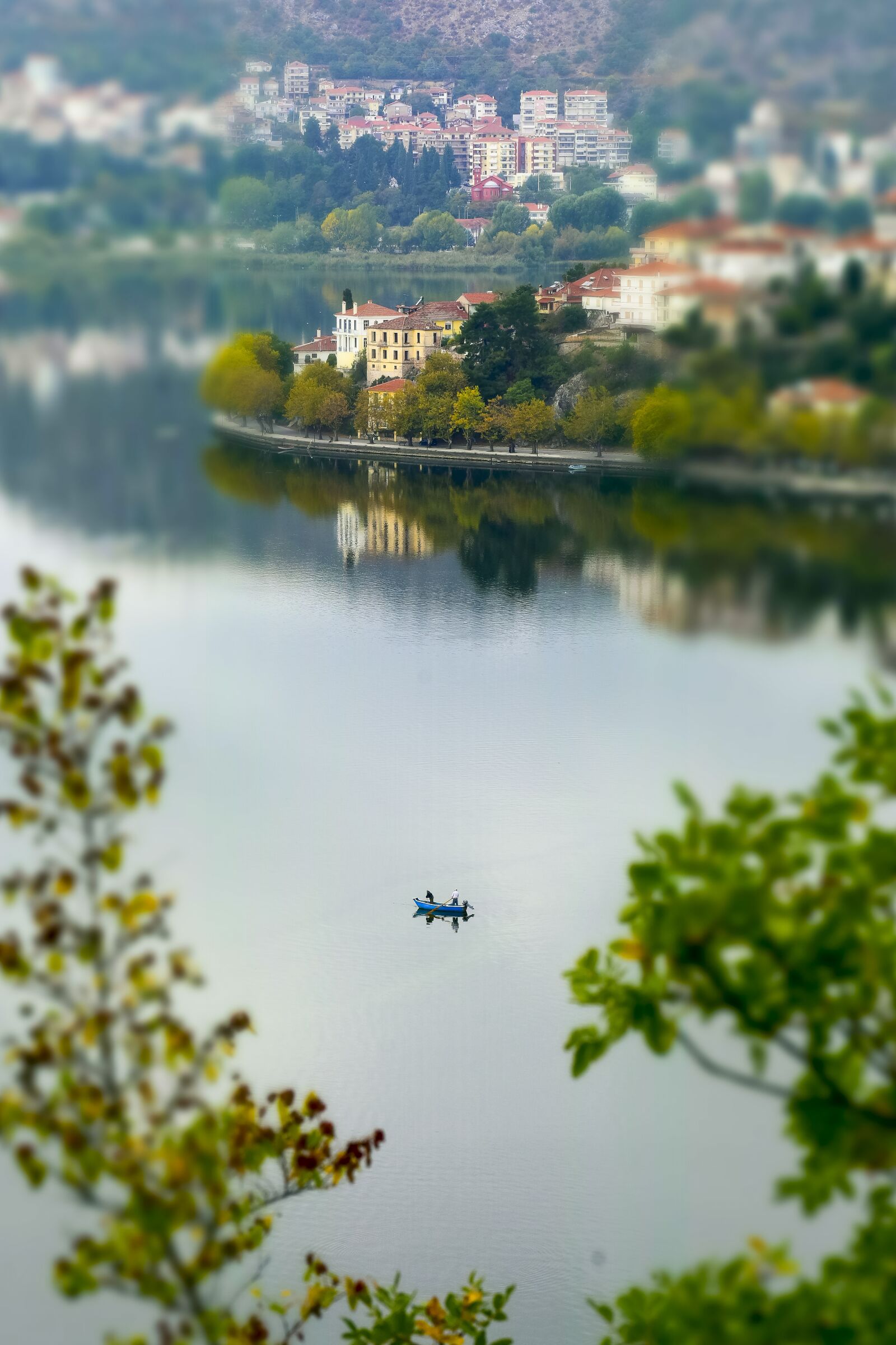Nikon D7200 sample photo. Kastoria, lake, greece photography