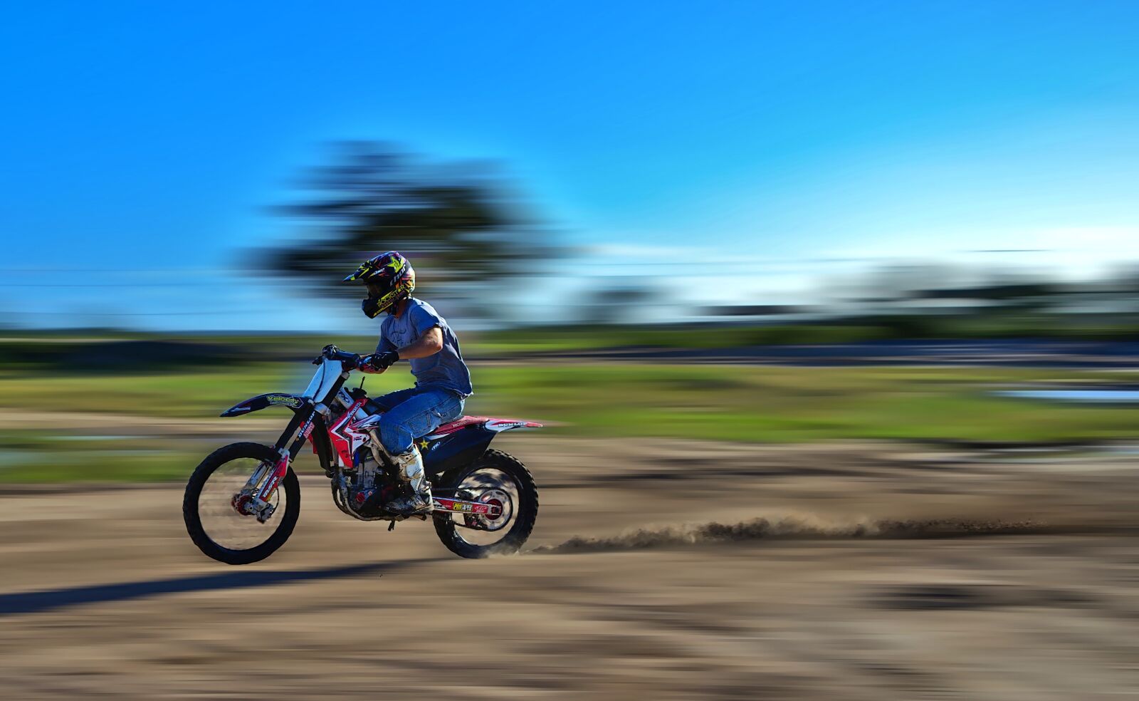 Nikon D7200 sample photo. Speed, fast, motocross photography