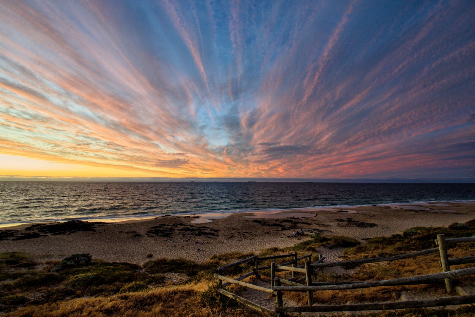 Nikon D3300 sample photo. Sunset, ocean, beach photography