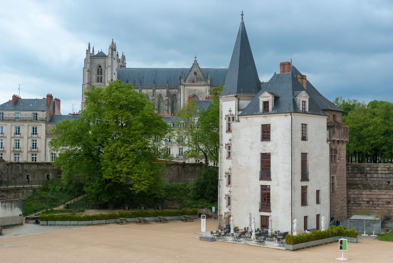 Nikon D80 sample photo. Brittany, france, castle photography