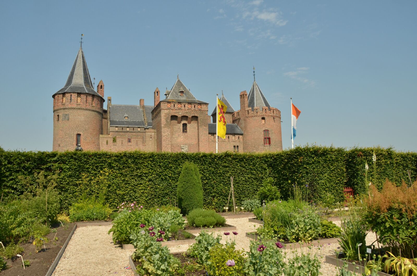 Nikon D7000 sample photo. Muiderslot, lock, castle photography