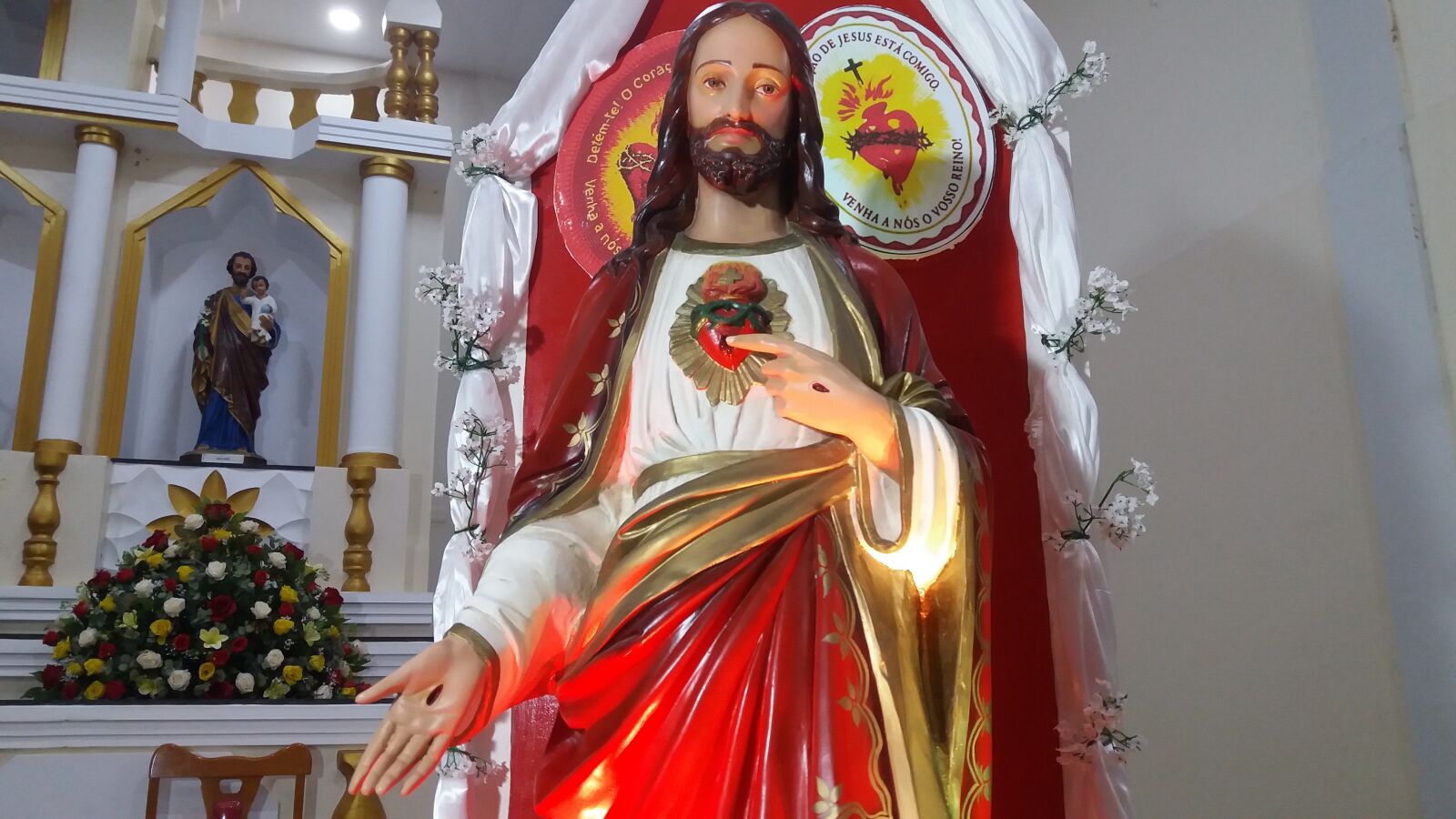 Samsung Galaxy J5 sample photo. Jesus's holy heart, church photography