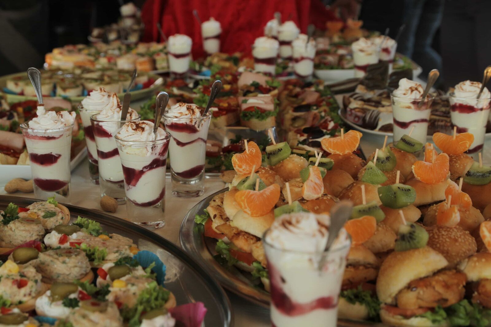 Canon EOS 7D sample photo. Appetizer, baked goods, banquet photography