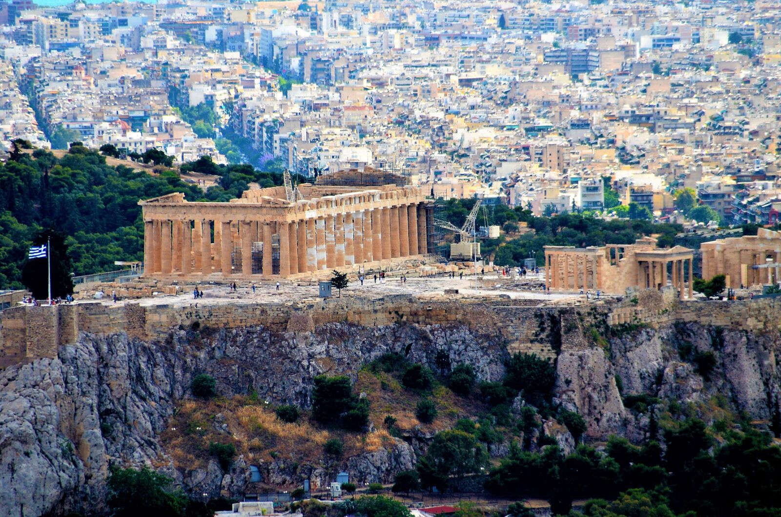 Nikon D7000 sample photo. Citadel, athena, ancient photography