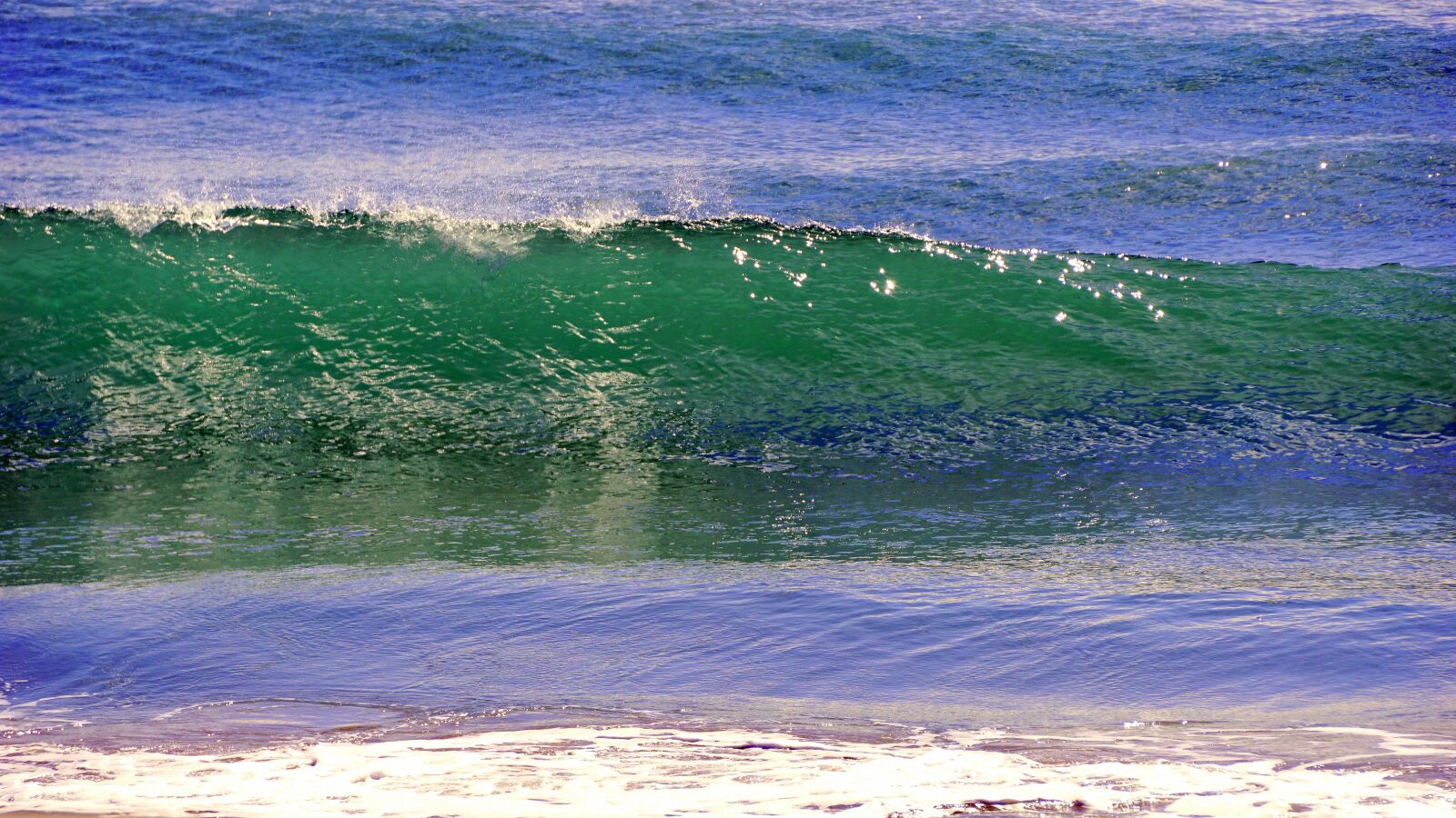Sony a6000 sample photo. Waves, sea, beach photography