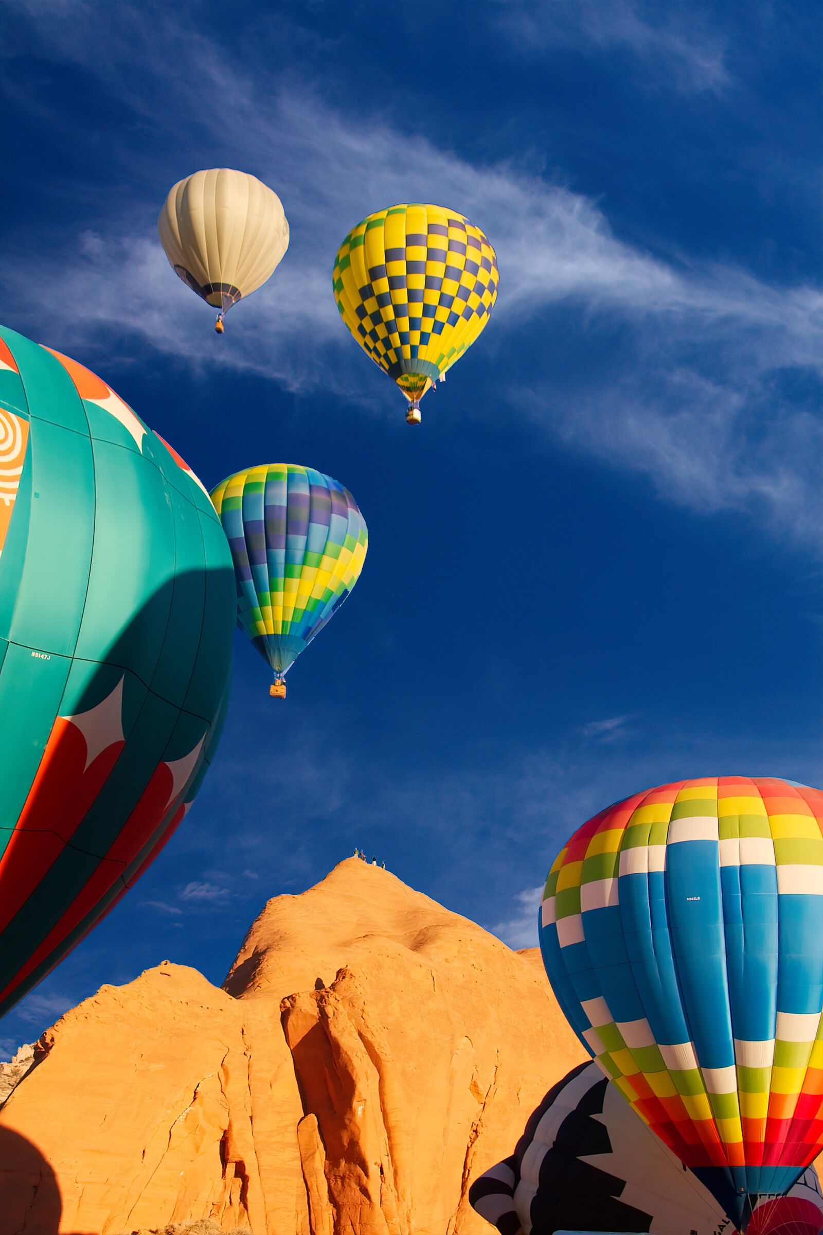 Sony Alpha DSLR-A300 sample photo. Balloon, flying, waving photography