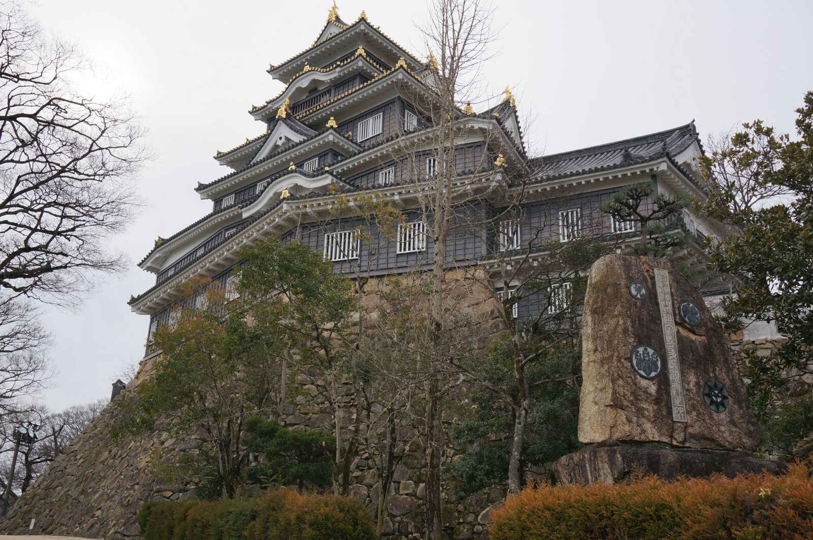 Sony Alpha NEX-6 sample photo. Japan, okayama castle, tourism photography