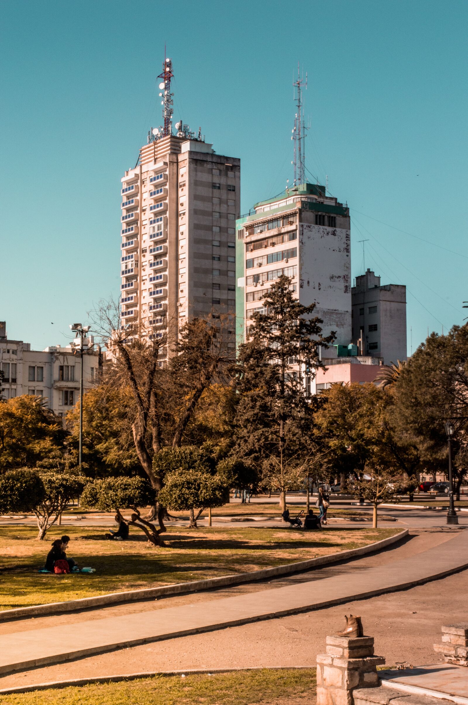 Nikon D3200 sample photo. City, buildings, plaza photography