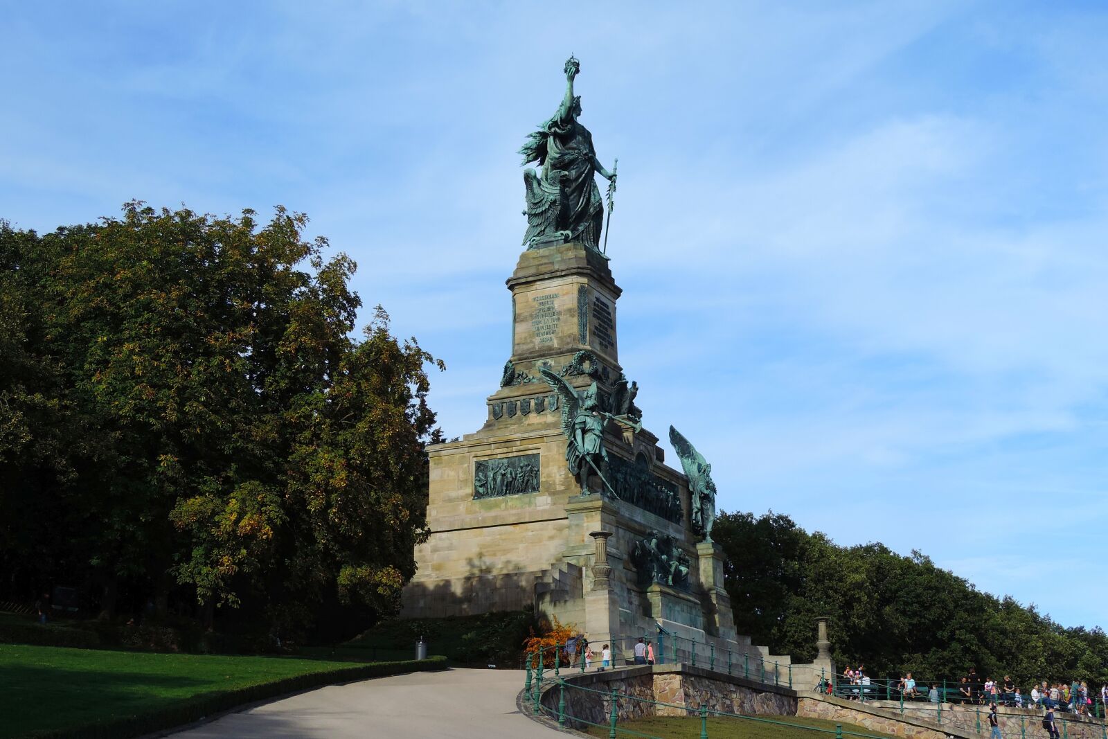 Nikon Coolpix P520 sample photo. The niederwalddenkmal, rhine, r photography