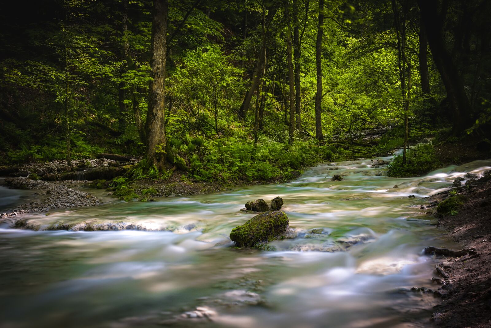 Nikon D7200 sample photo. River, long exposure, water photography
